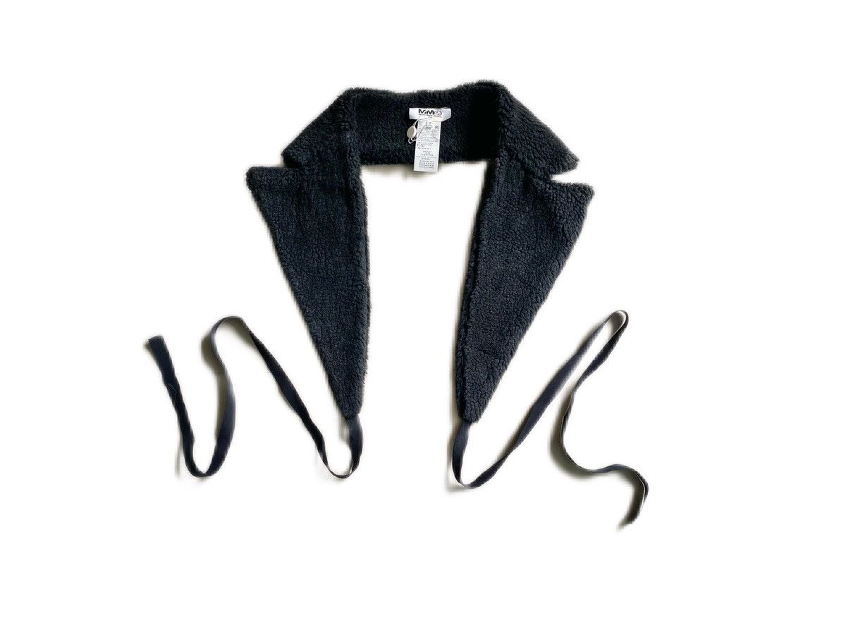Maison Margiela Fall15 mm6 teddy collar scarf Size ONE SIZE - 1 Thumbnail