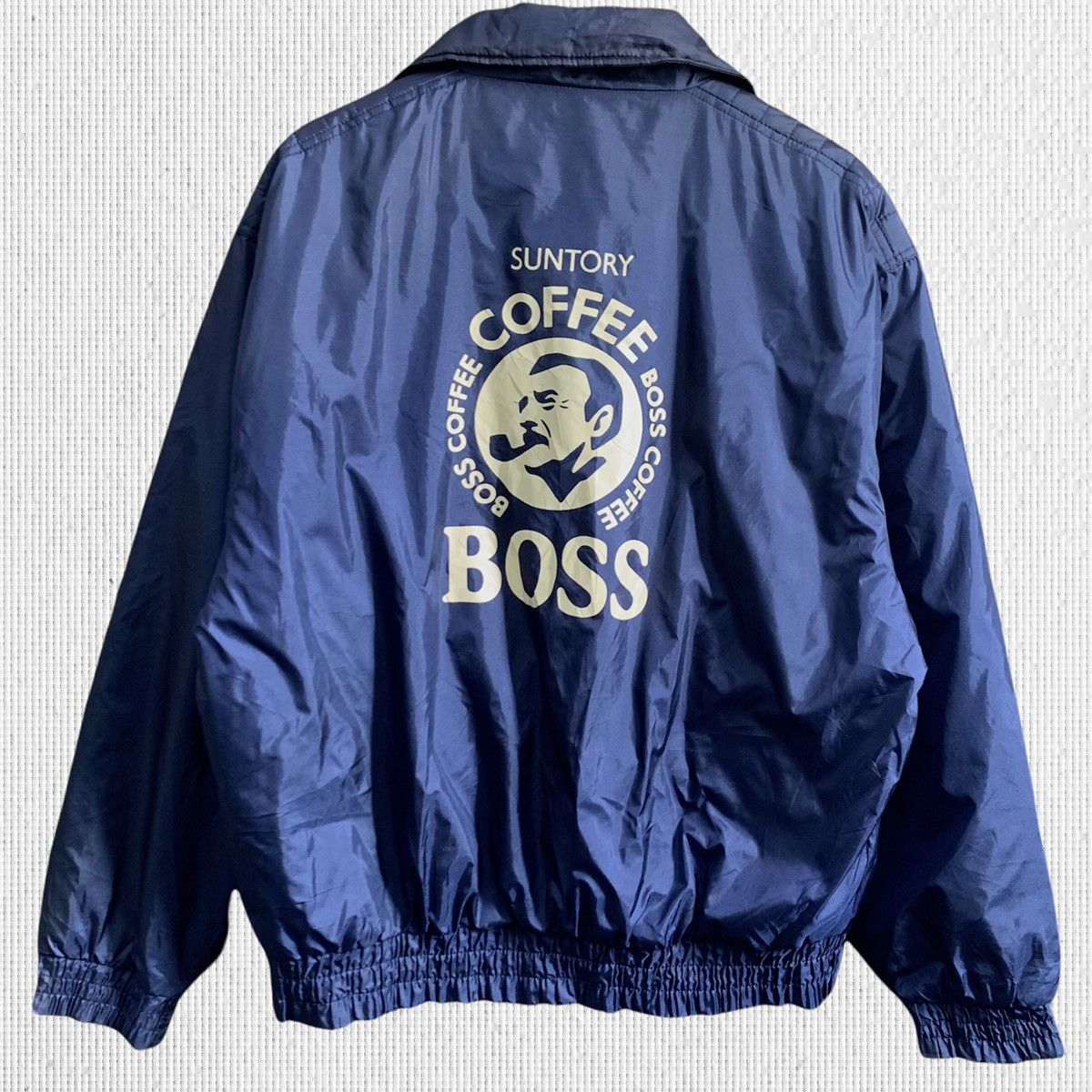 Japanese Brand Suntory Coffee Boss Bomber Jacket Size US L / EU 52-54 / 3 - 1 Thumbnail