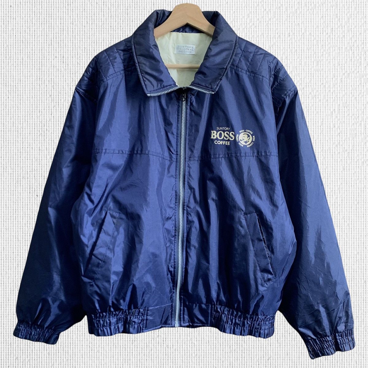Japanese Brand Suntory Coffee Boss Bomber Jacket Size US L / EU 52-54 / 3 - 2 Thumbnail
