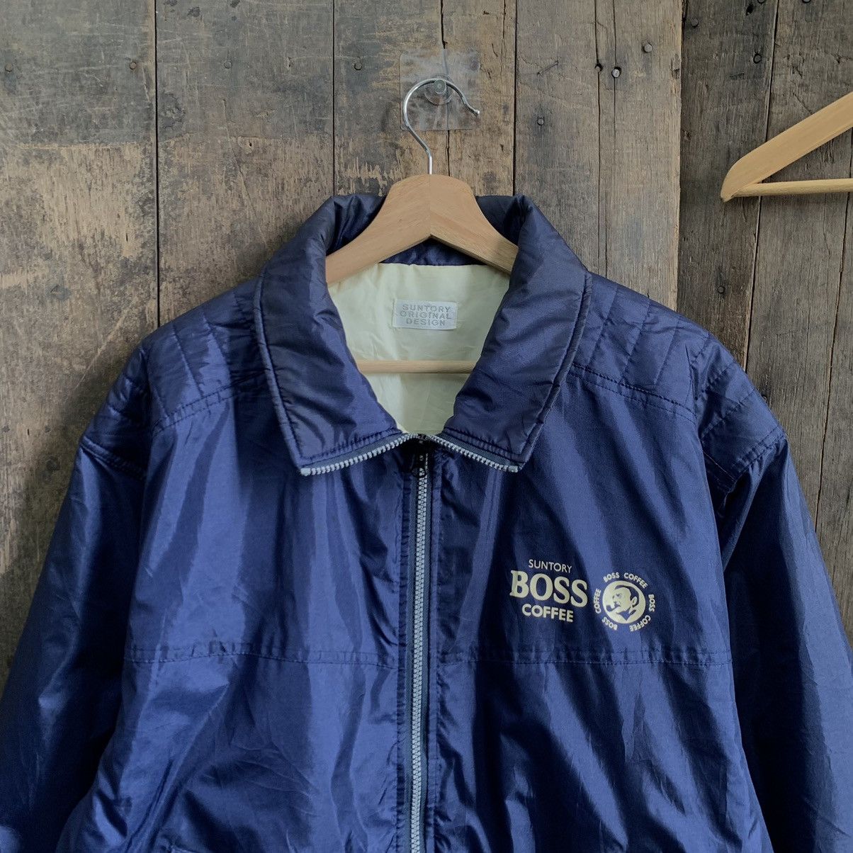 Japanese Brand Suntory Coffee Boss Bomber Jacket Size US L / EU 52-54 / 3 - 9 Thumbnail