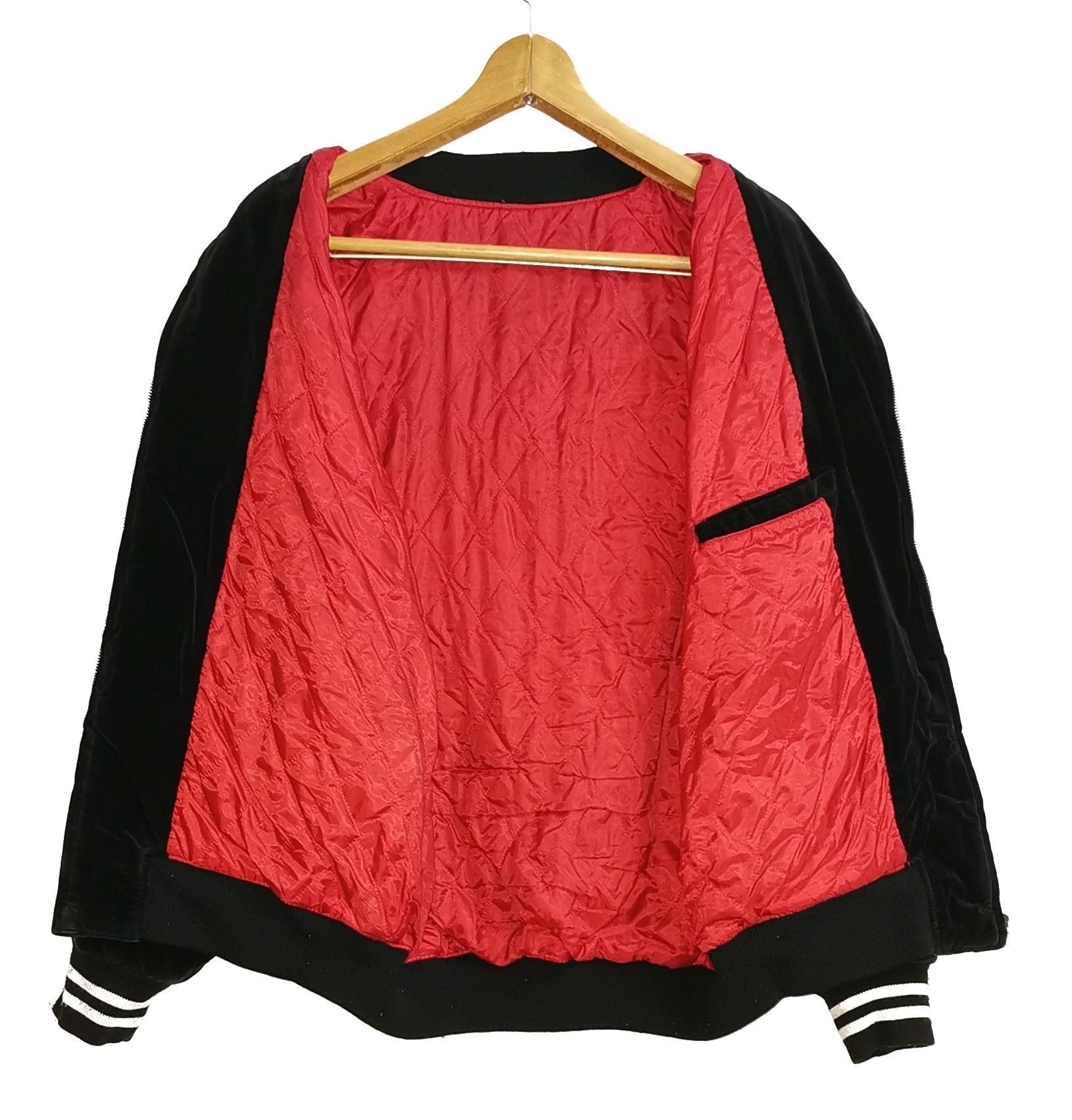 Other Sukajan Japan Yokosuka Embroidery Velvet Jacket Size US M / EU 48-50 / 2 - 7 Thumbnail