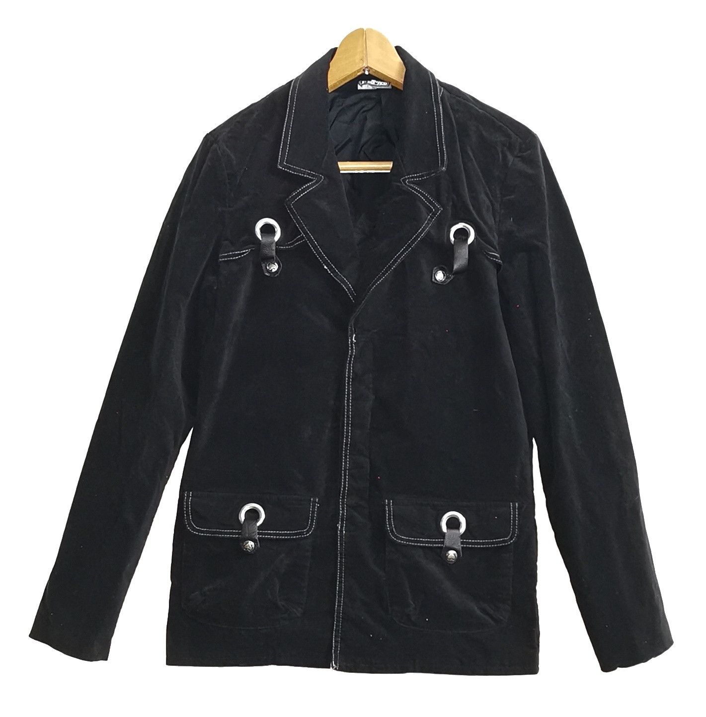 Japanese Brand Lip Service Velvet Jacket Size US S / EU 44-46 / 1 - 1 Thumbnail