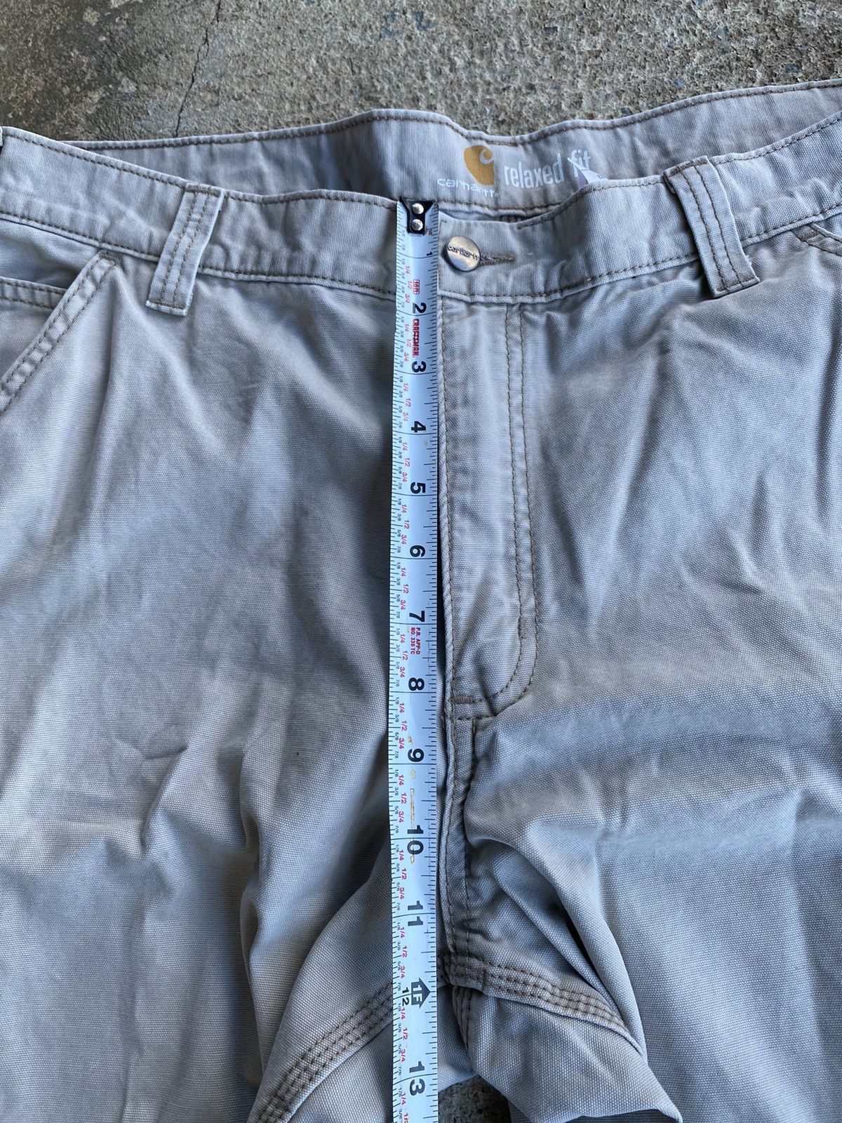 Carhartt × Vintage Vintage Y2K Carhartt Cargo Tan Work Wear Pants Size US 38 / EU 54 - 10 Thumbnail