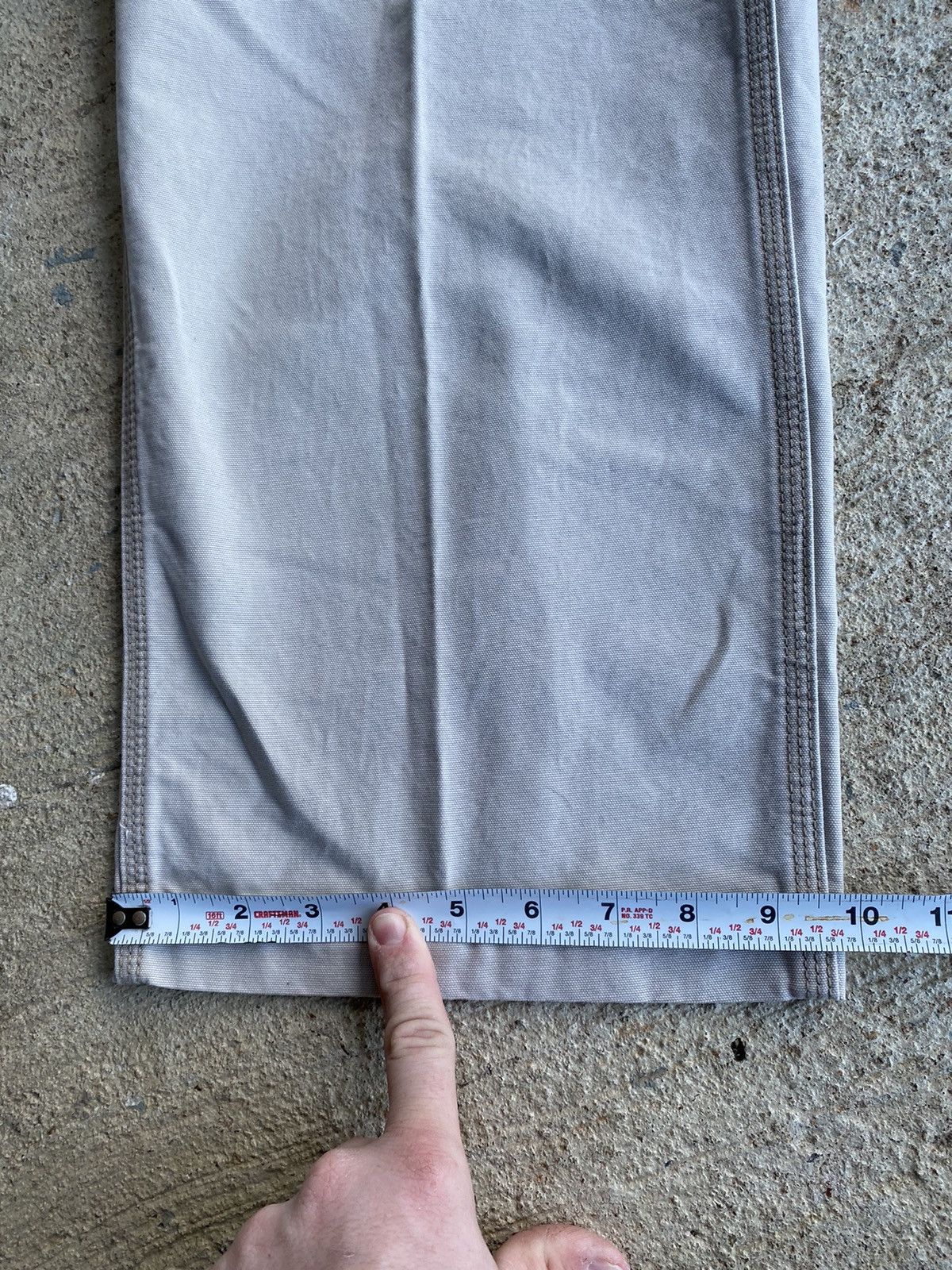 Carhartt × Vintage Vintage Y2K Carhartt Cargo Tan Work Wear Pants Size US 38 / EU 54 - 11 Thumbnail