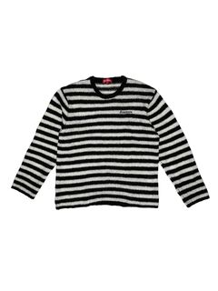 Supreme Supreme Striped Mohair Sweater | Grailed