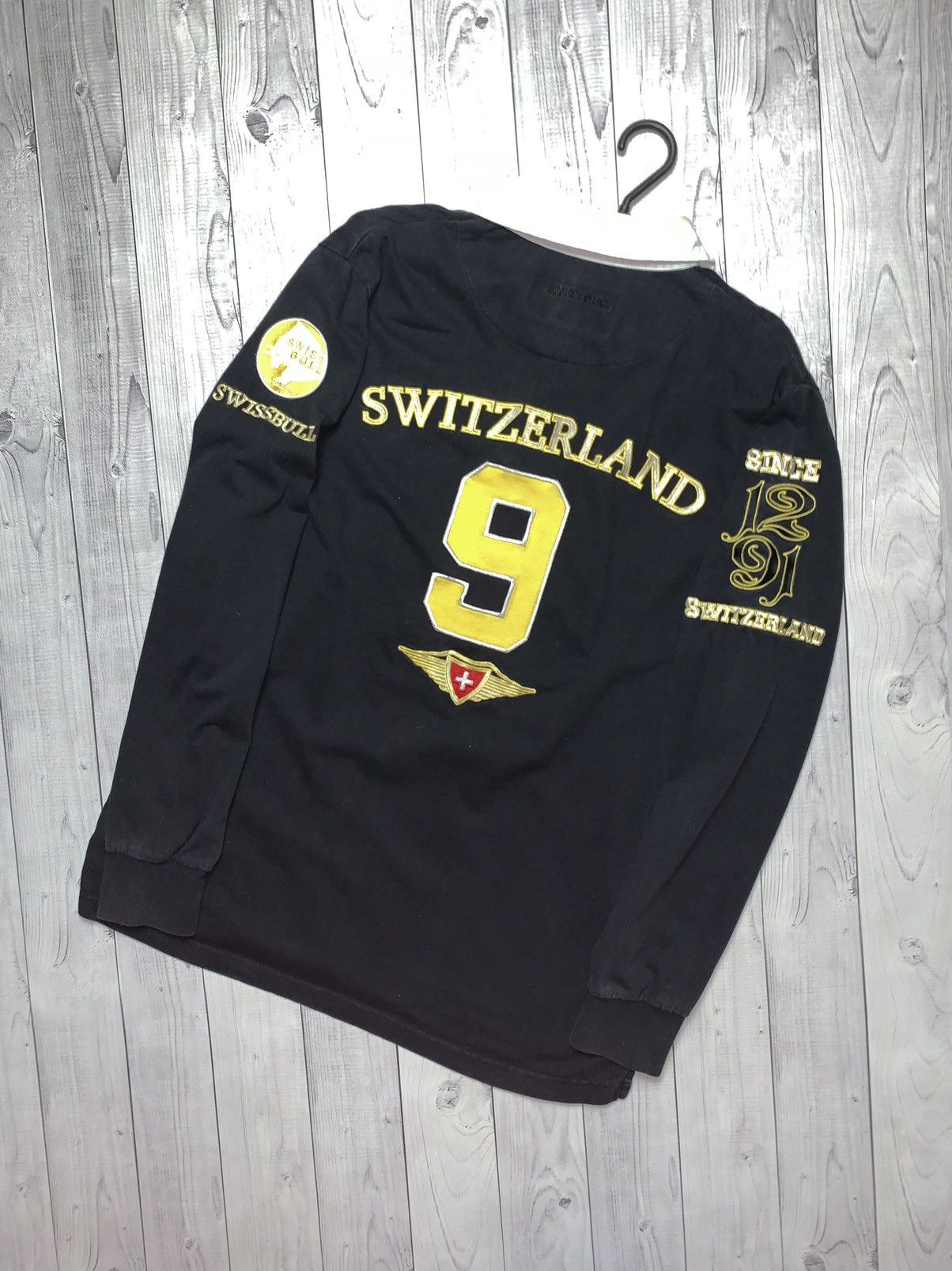 Rugby Ralph Lauren × Vintage Vintage Rugby Switzerland jersey size M big logo Size US M / EU 48-50 / 2 - 7 Thumbnail
