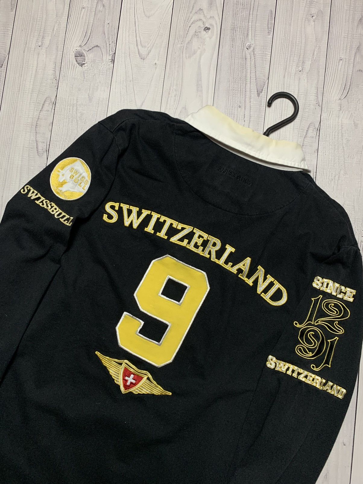 Rugby Ralph Lauren × Vintage Vintage Rugby Switzerland jersey size M big logo Size US M / EU 48-50 / 2 - 8 Thumbnail