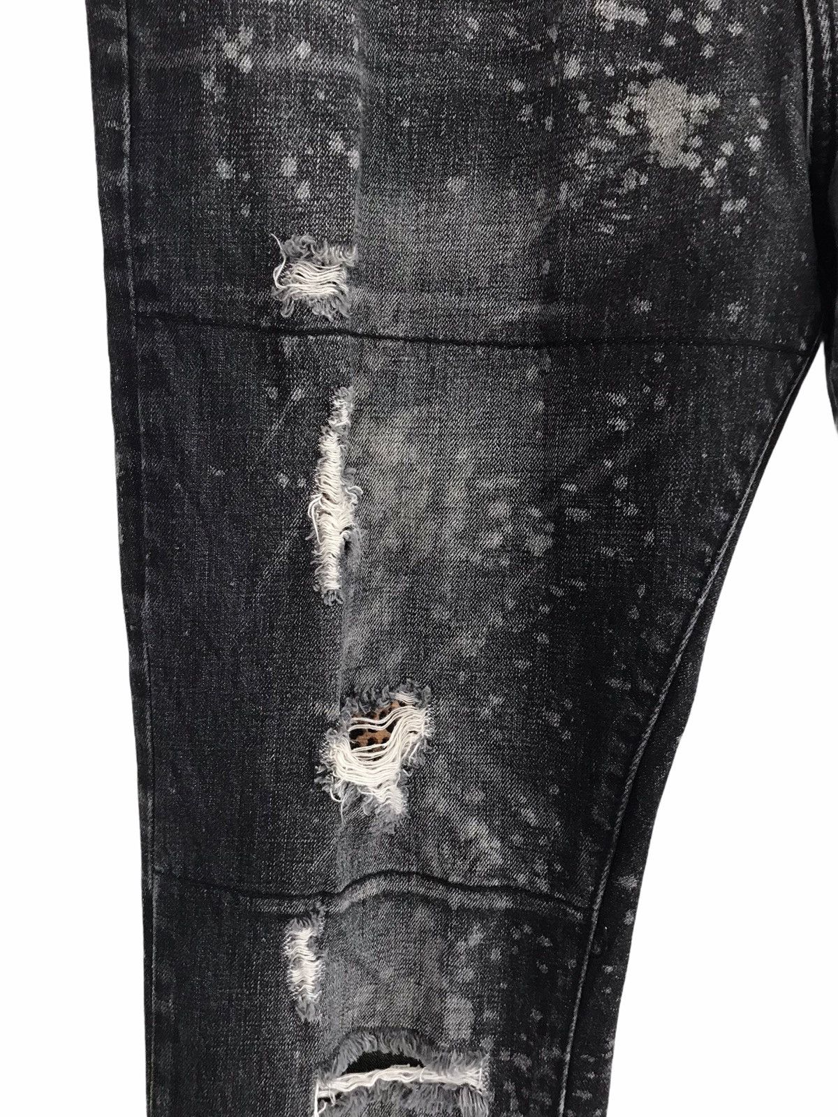 Embellish Oversized EMBELLISH Ripped Kearse Slim Denim Jeans Size US 38 / EU 54 - 2 Thumbnail