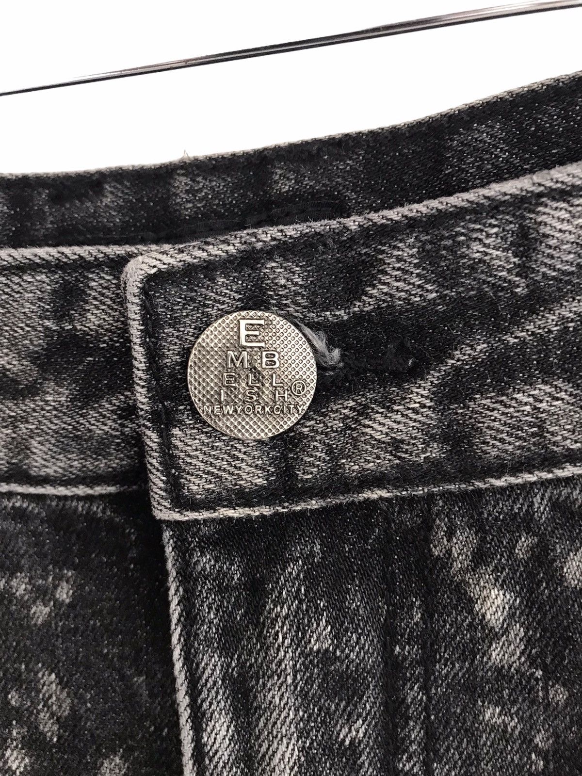 Embellish Oversized EMBELLISH Ripped Kearse Slim Denim Jeans Size US 38 / EU 54 - 6 Thumbnail