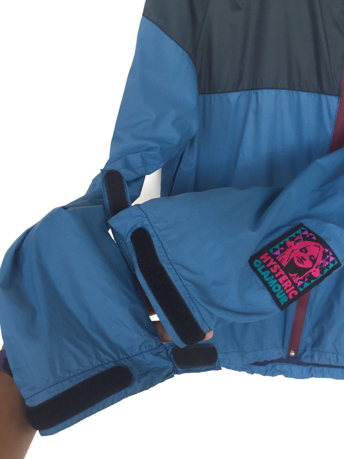 Hysteric Glamour Hysteric Glamour Two Tone Nylon Hoodie Windbreaker Size US M / EU 48-50 / 2 - 6 Thumbnail