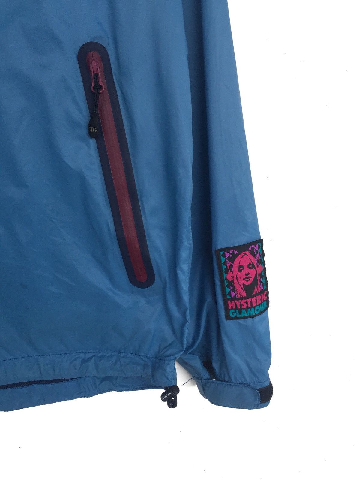 Hysteric Glamour Hysteric Glamour Two Tone Nylon Hoodie Windbreaker Size US M / EU 48-50 / 2 - 2 Thumbnail