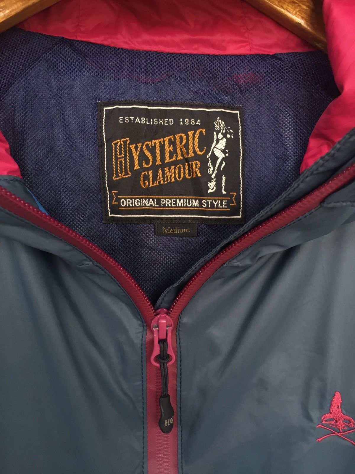 Hysteric Glamour Hysteric Glamour Two Tone Nylon Hoodie Windbreaker Size US M / EU 48-50 / 2 - 8 Thumbnail