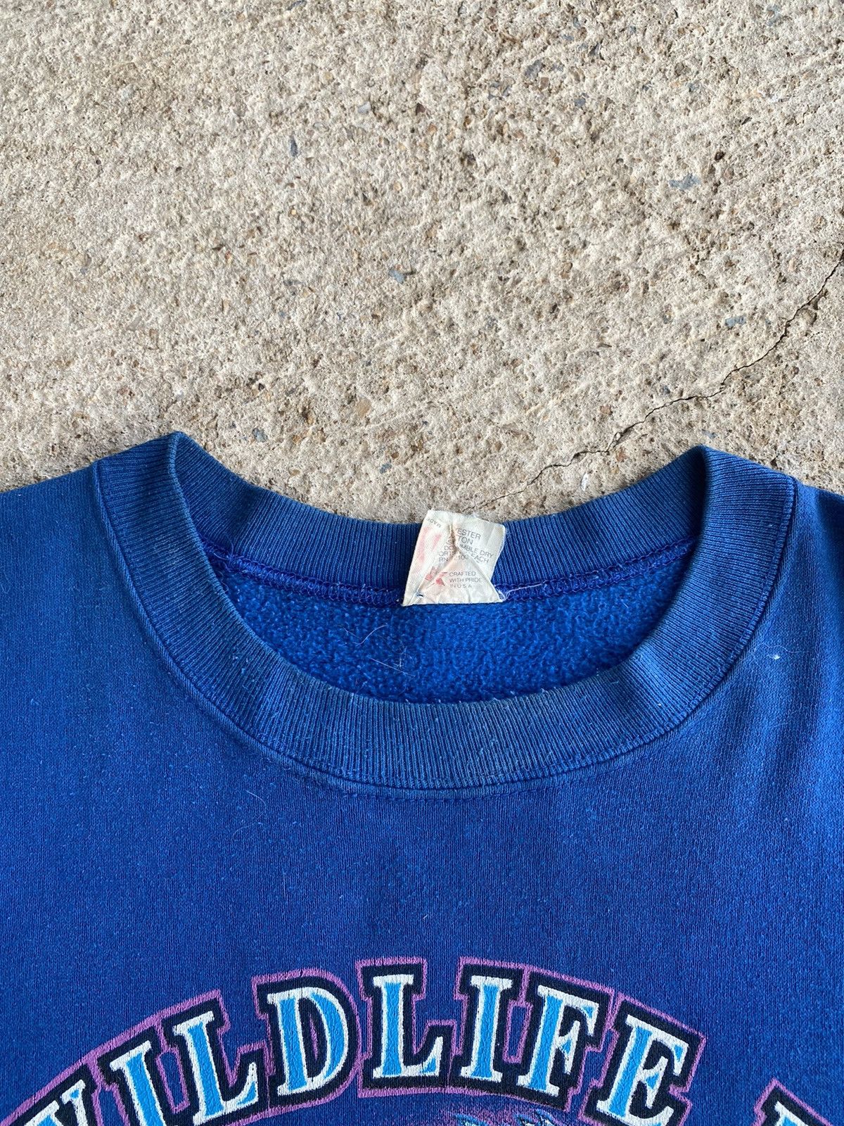 Vintage Vintage 90’s Bald Eagle Nature Wildlife Sweatshirt Size US L / EU 52-54 / 3 - 3 Thumbnail