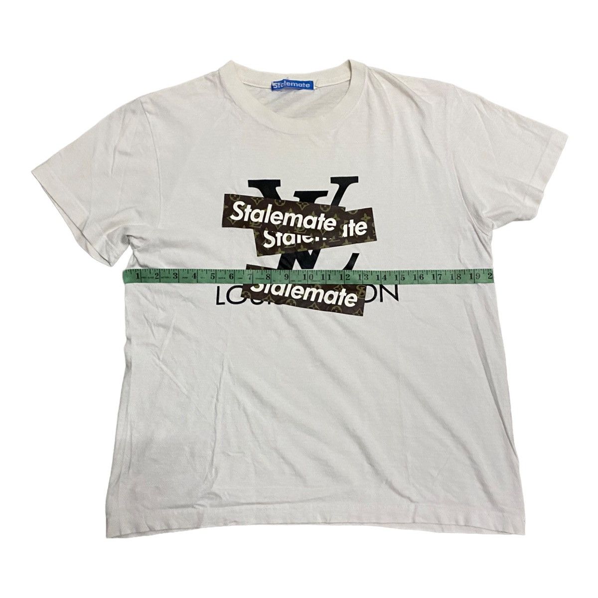 Japanese Brand × Vintage Vintage Stalemate Japanese Brand White Tee Size US M / EU 48-50 / 2 - 7 Thumbnail