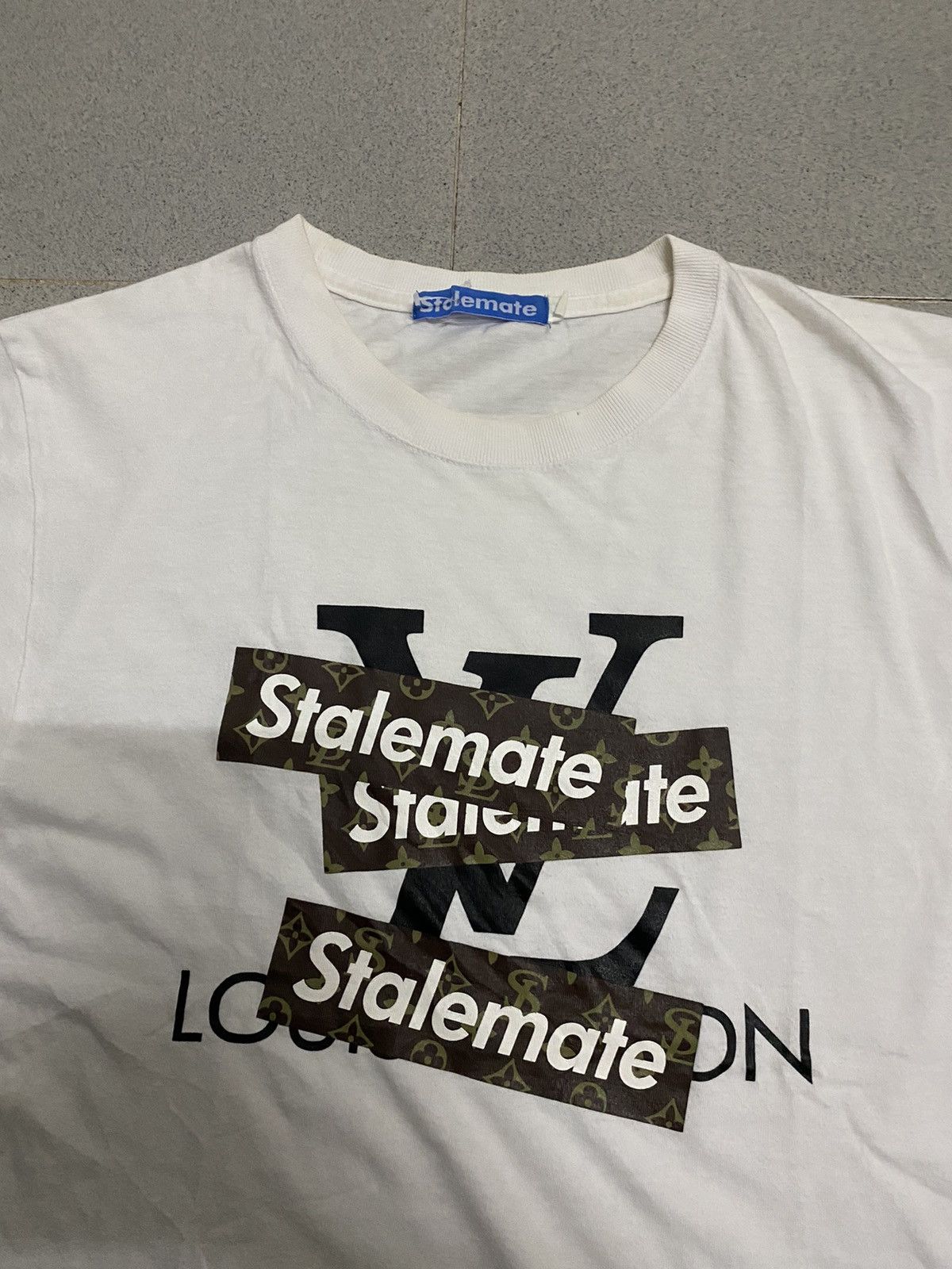 Japanese Brand × Vintage Vintage Stalemate Japanese Brand White Tee Size US M / EU 48-50 / 2 - 3 Thumbnail