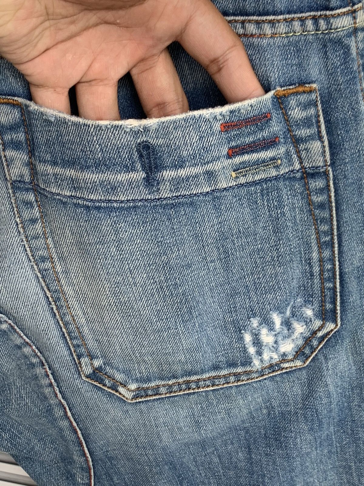 Diesel Vintage Diesel Distressed Undercover Style Denim Pants Size US 31 - 14 Thumbnail