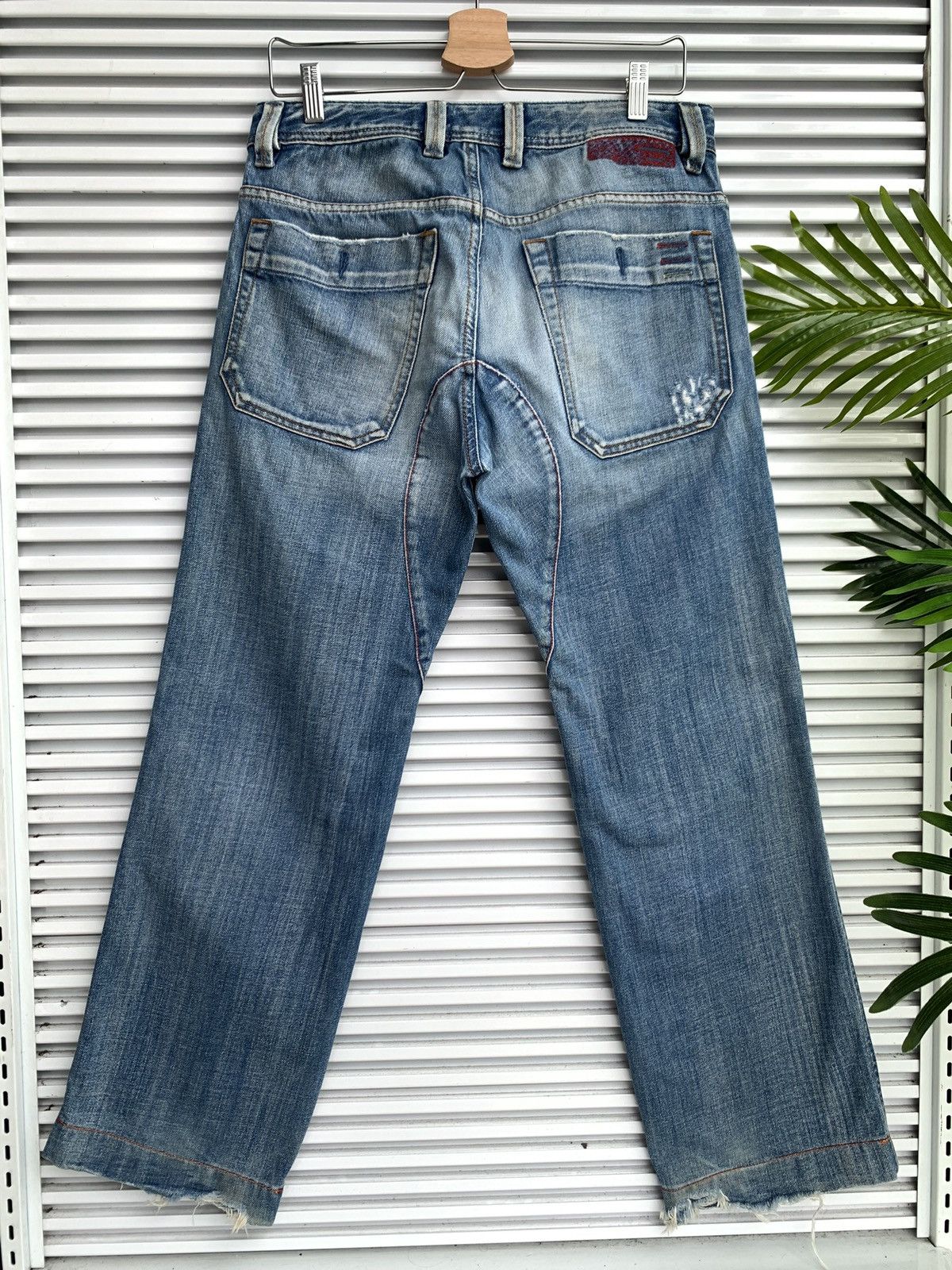 Diesel Vintage Diesel Distressed Undercover Style Denim Pants Size US 31 - 2 Thumbnail