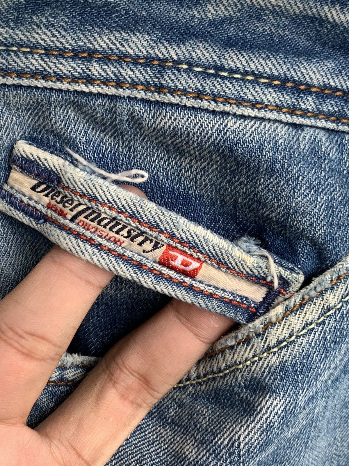 Diesel Vintage Diesel Distressed Undercover Style Denim Pants Size US 31 - 11 Thumbnail