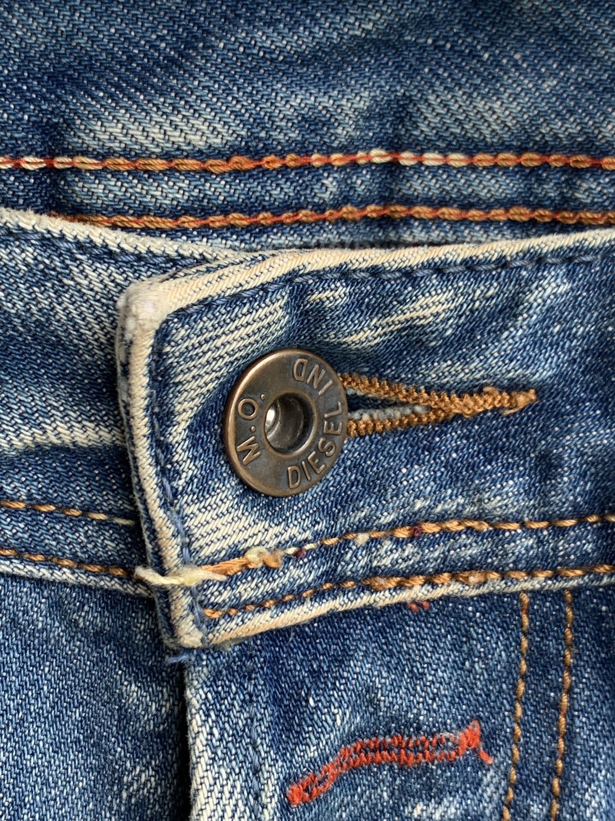 Diesel Vintage Diesel Distressed Undercover Style Denim Pants Size US 31 - 17 Thumbnail