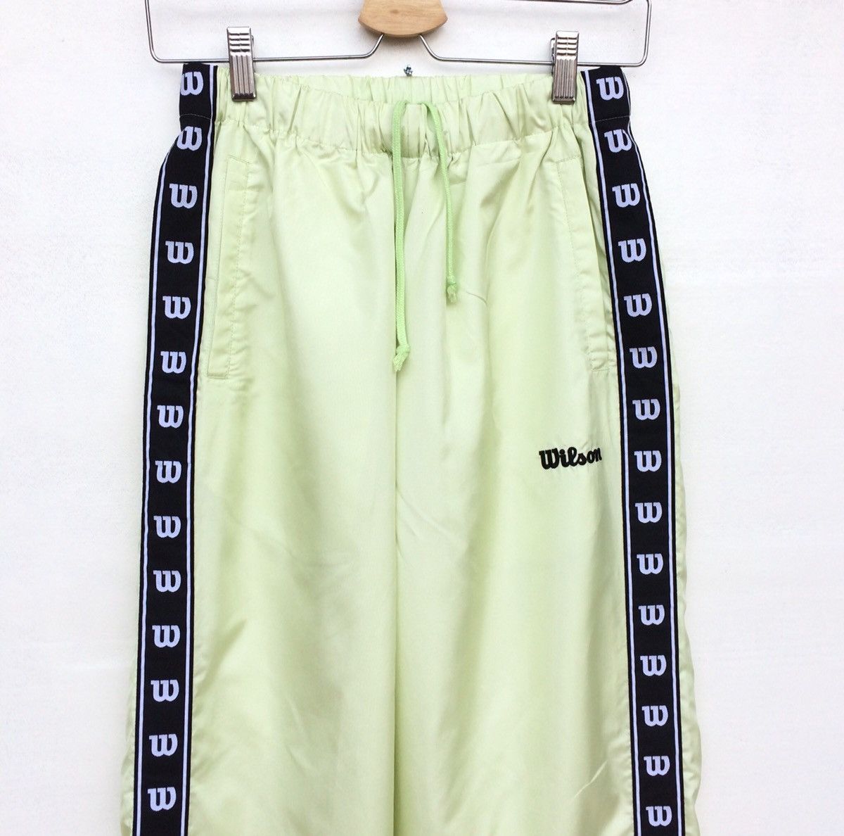 Wilson VINTAGE Sidetape wilson trackpant sportwear Size US 30 / EU 46 - 2 Thumbnail