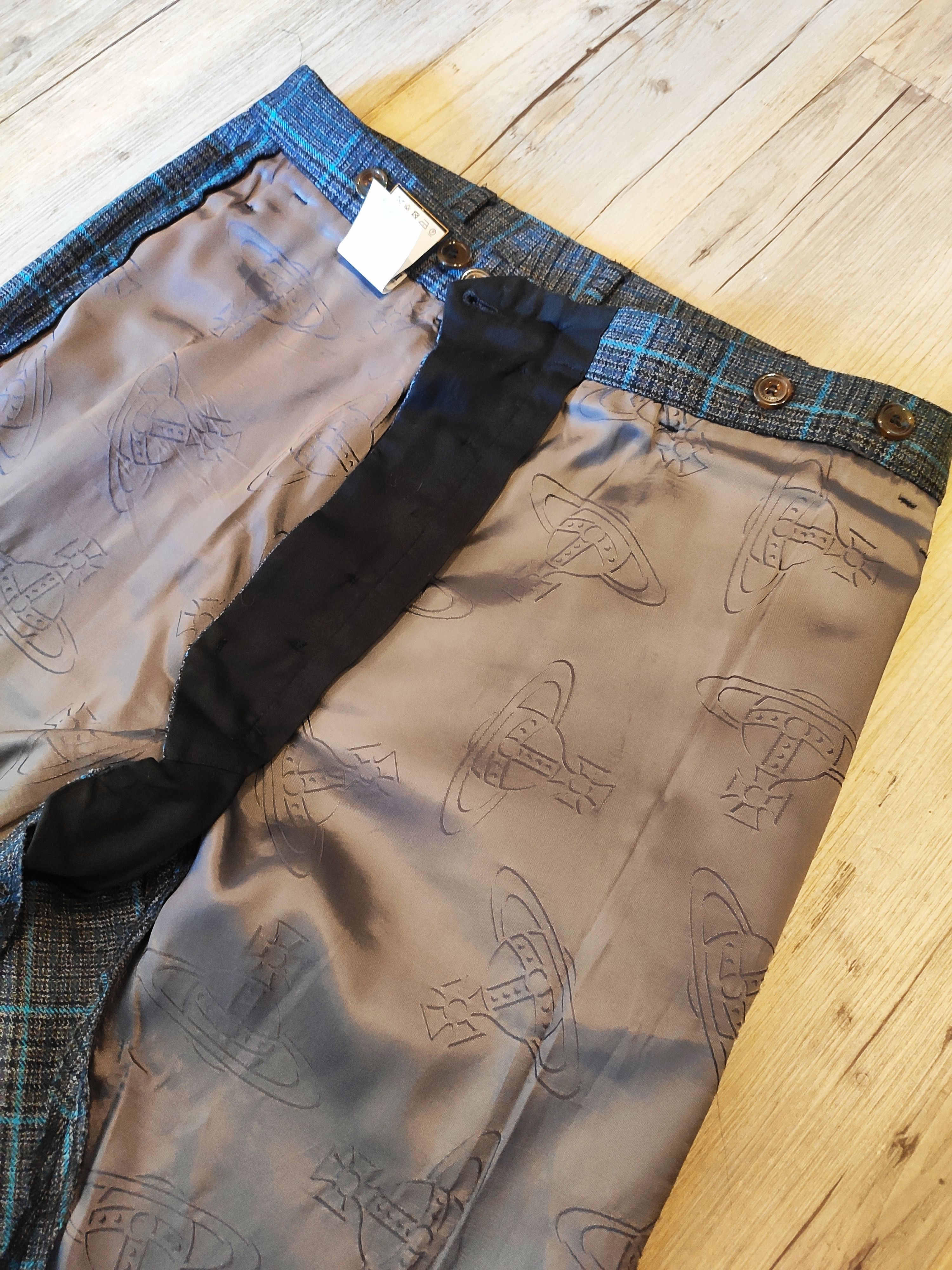 Vivienne Westwood Checked trousers AW15.Like Undercover or Yamamoto Size US 32 / EU 48 - 7 Thumbnail