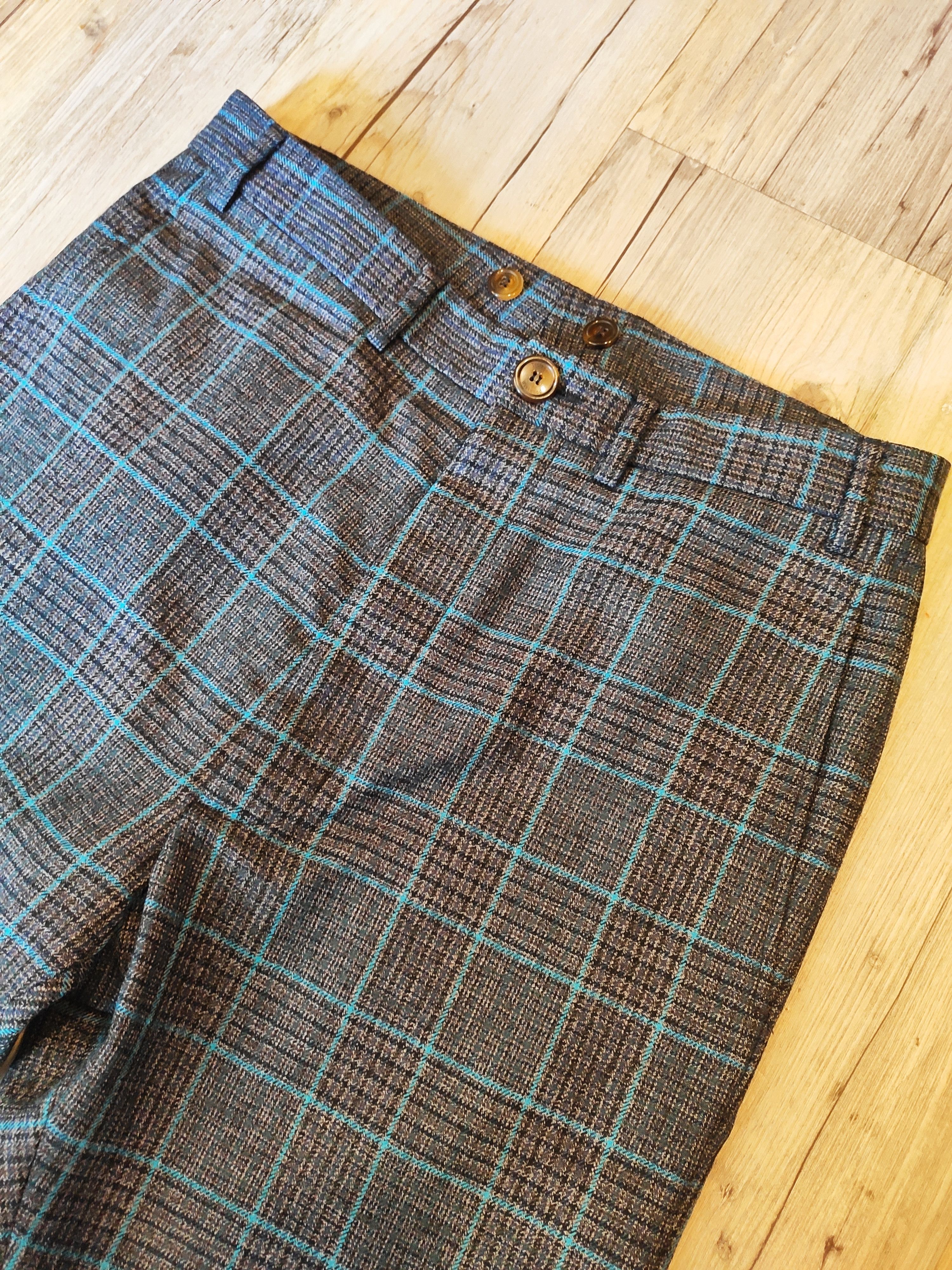 Vivienne Westwood Checked trousers AW15.Like Undercover or Yamamoto Size US 32 / EU 48 - 3 Thumbnail
