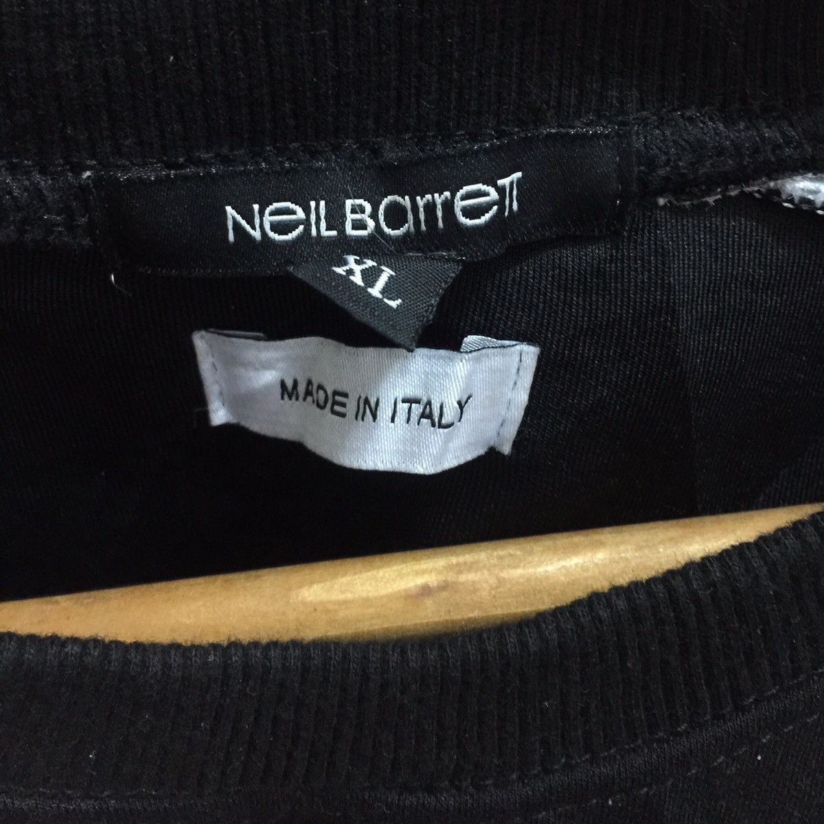 Black Barrett × Neil Barrett Neil Barrett Sweatshirt Size US XL / EU 56 / 4 - 4 Thumbnail