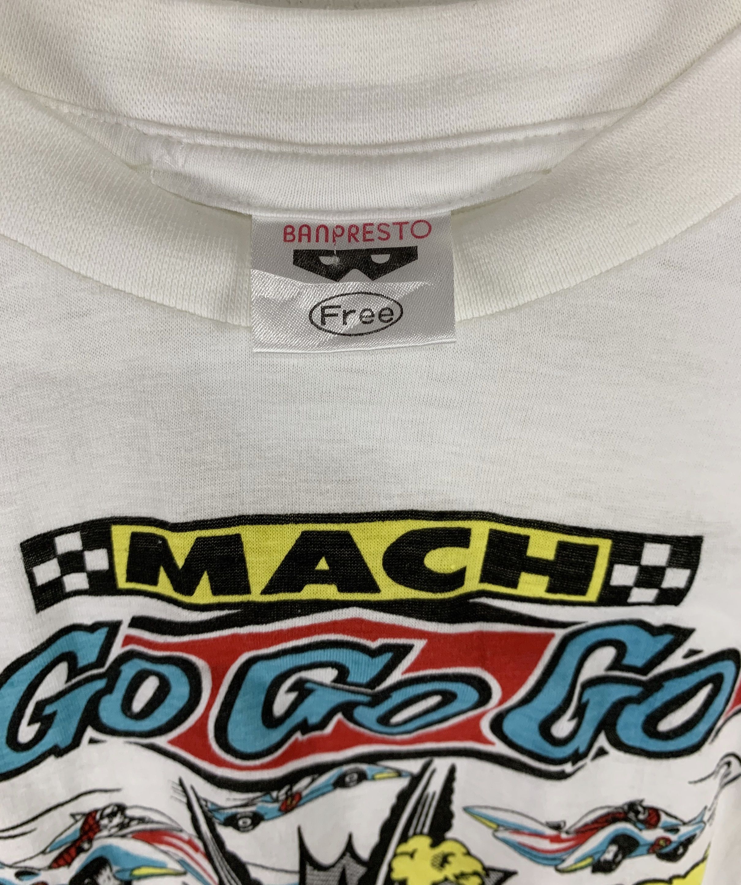 Anime × Japanese Brand × Vintage Speed racer vtg 90s promo shirt/mach gogogo Size US L / EU 52-54 / 3 - 6 Thumbnail