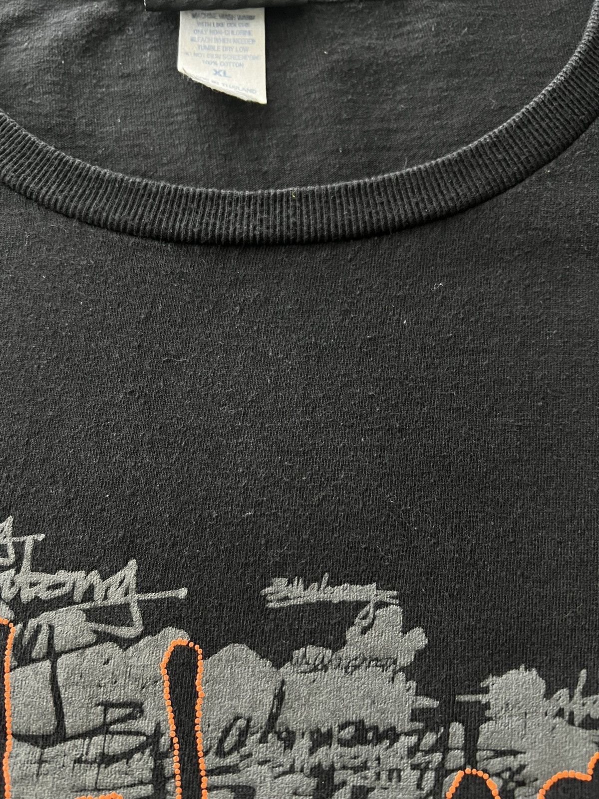 Billabong Vintage 90s Billabong Streetwear Black Tee (Surf Style) Size US XL / EU 56 / 4 - 5 Thumbnail