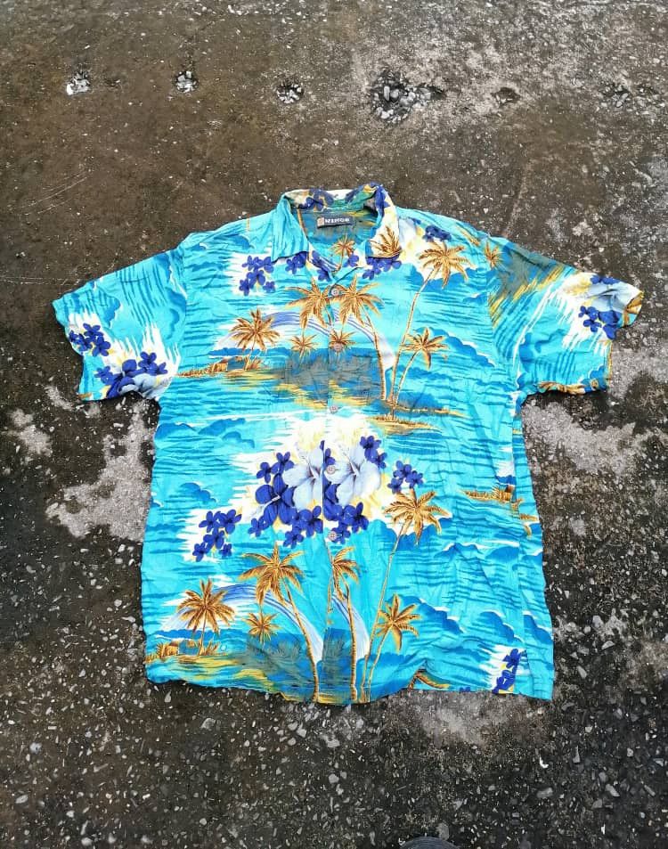 Other Wingo Hawaiian Buttons Shirt Size US L / EU 52-54 / 3 - 1 Thumbnail