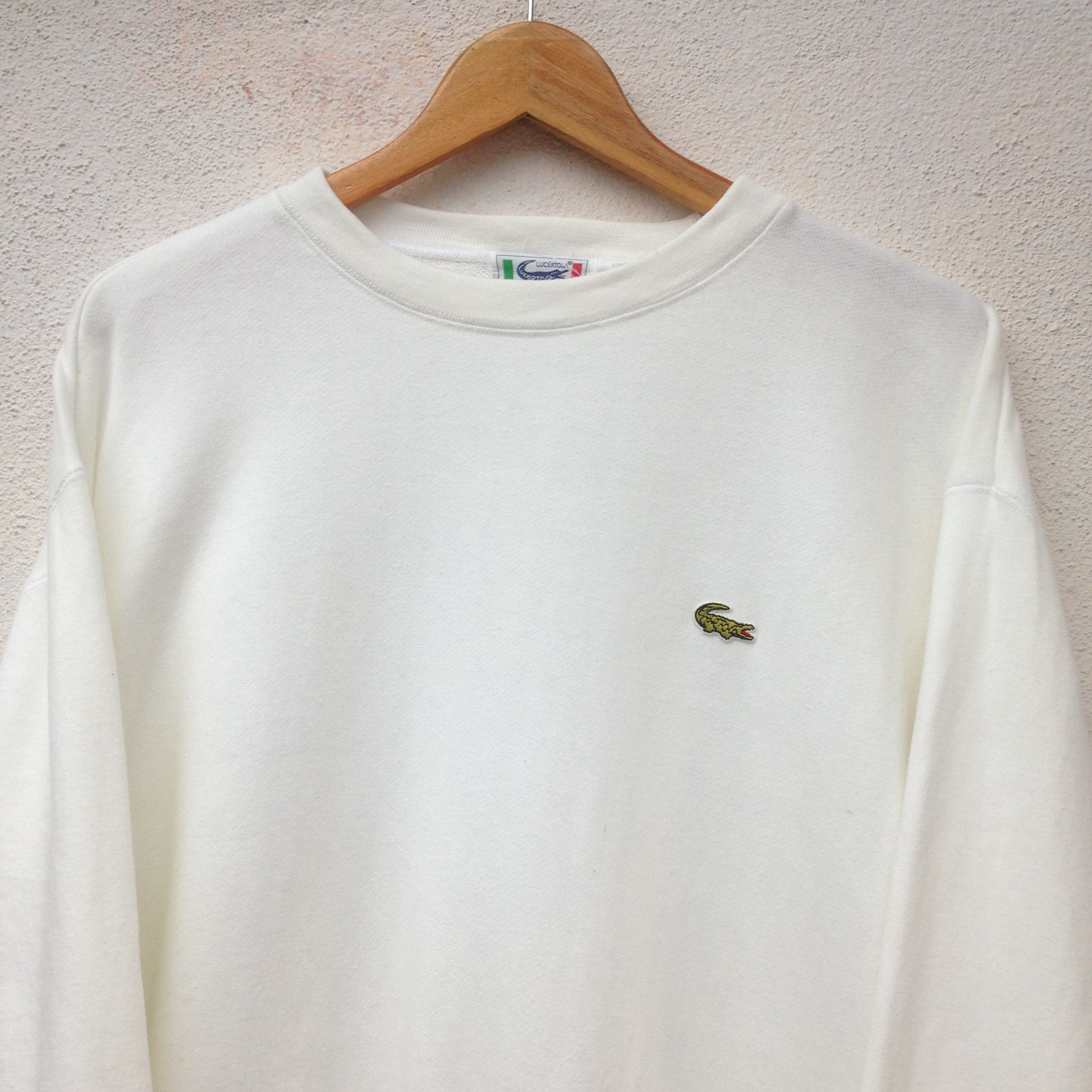 Lacoste × Vintage Vintage Lacoste Crewneck Sweatshirt Size US M / EU 48-50 / 2 - 2 Thumbnail