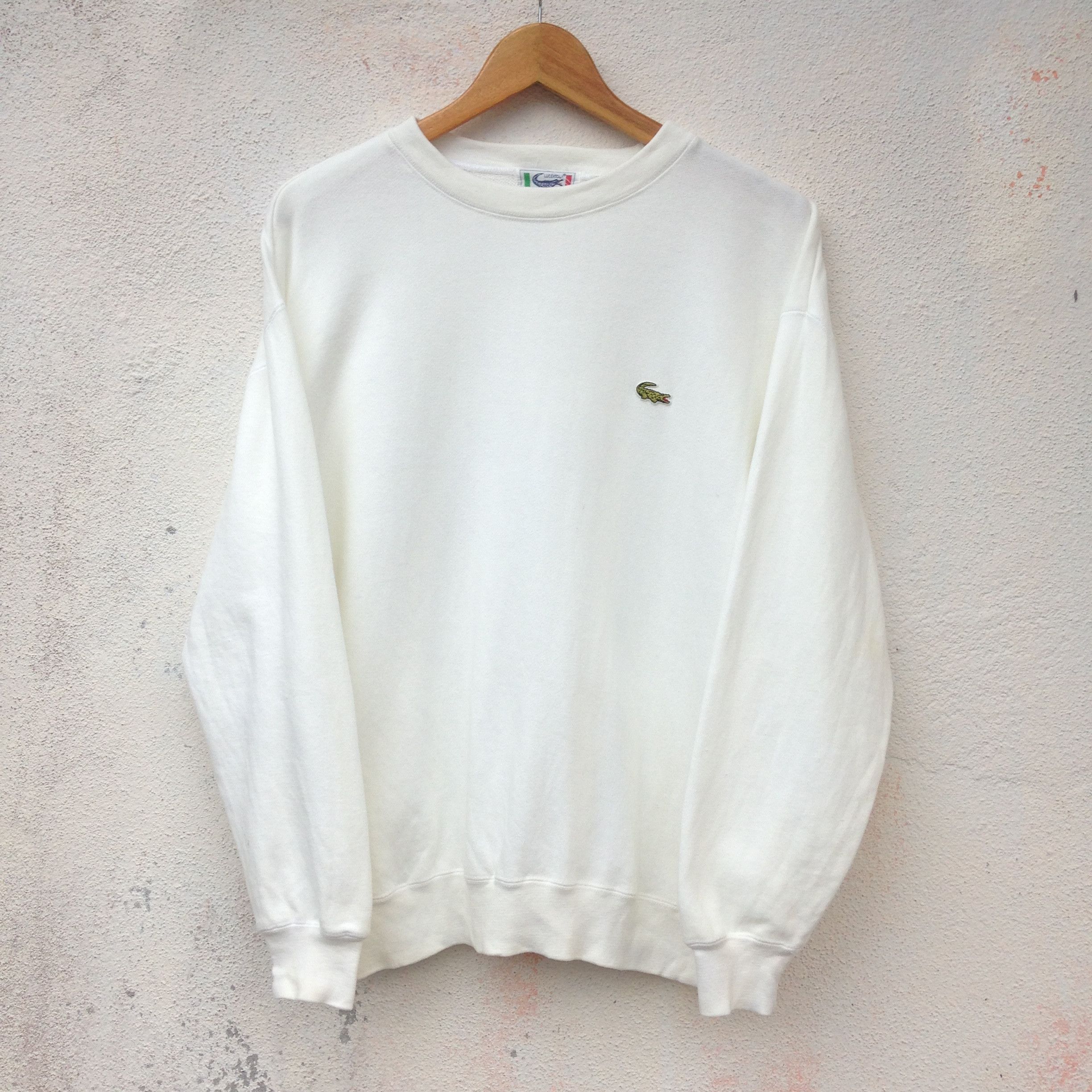 Lacoste × Vintage Vintage Lacoste Crewneck Sweatshirt Size US M / EU 48-50 / 2 - 1 Thumbnail