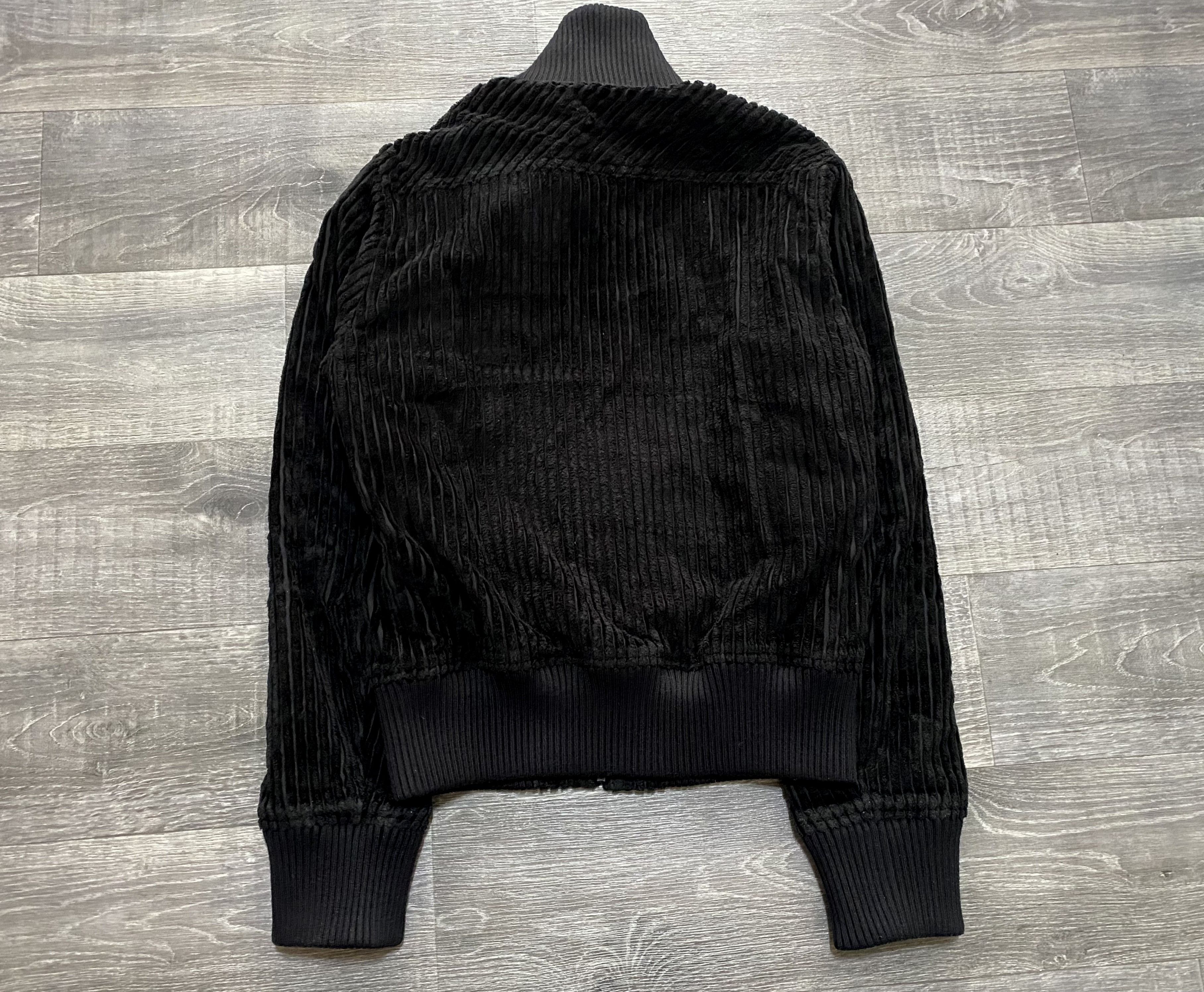 Dolce & Gabbana Dolce Gabbana D&G Black Velvet Bomber Light Jacket Size US M / EU 48-50 / 2 - 8 Thumbnail