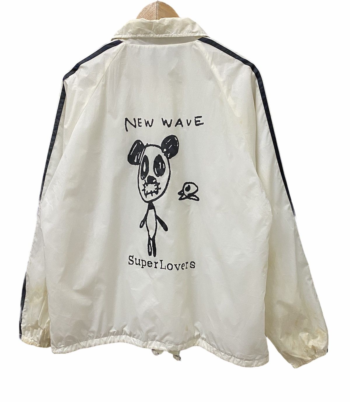 20471120 ❌HEAT❌ Super Lovers New Wave Windbreaker Button Jacket Size US L / EU 52-54 / 3 - 3 Thumbnail