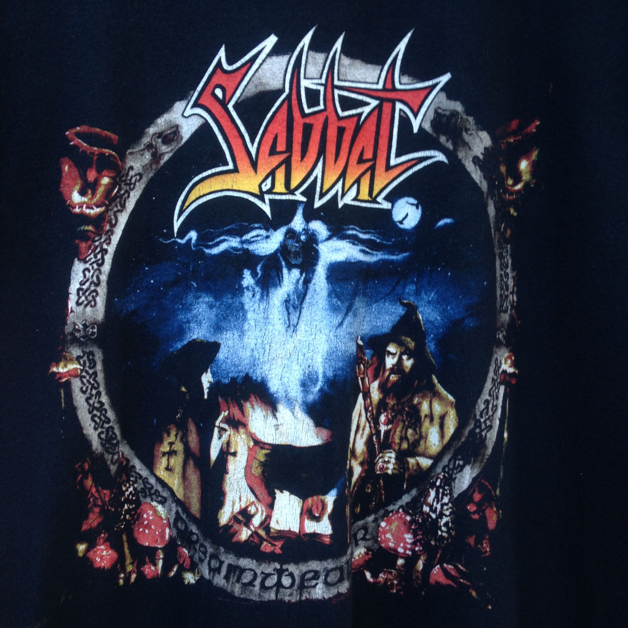 Band Tees × Gildan × Rap Tees Sabbat Punk Rock Metal Printed Tee Size US L / EU 52-54 / 3 - 1 Thumbnail