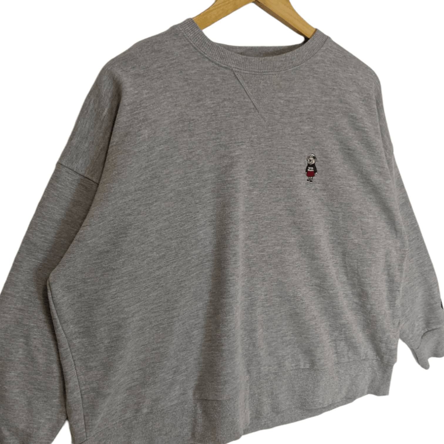 Japanese Brand KAEPA Girl Bear Jumper Sweatshirt Size M / US 6-8 / IT 42-44 - 2 Thumbnail