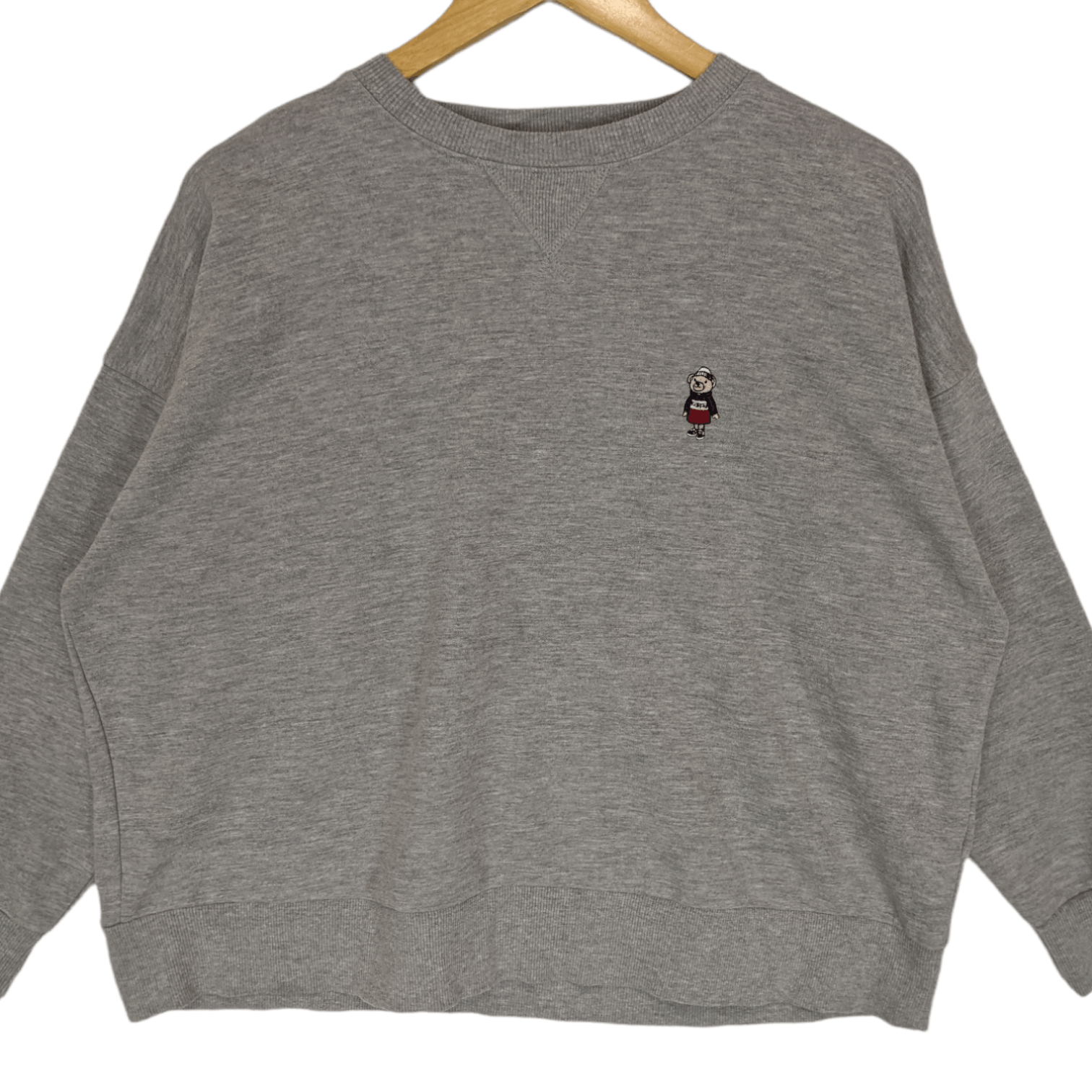 Japanese Brand KAEPA Girl Bear Jumper Sweatshirt Size M / US 6-8 / IT 42-44 - 3 Thumbnail