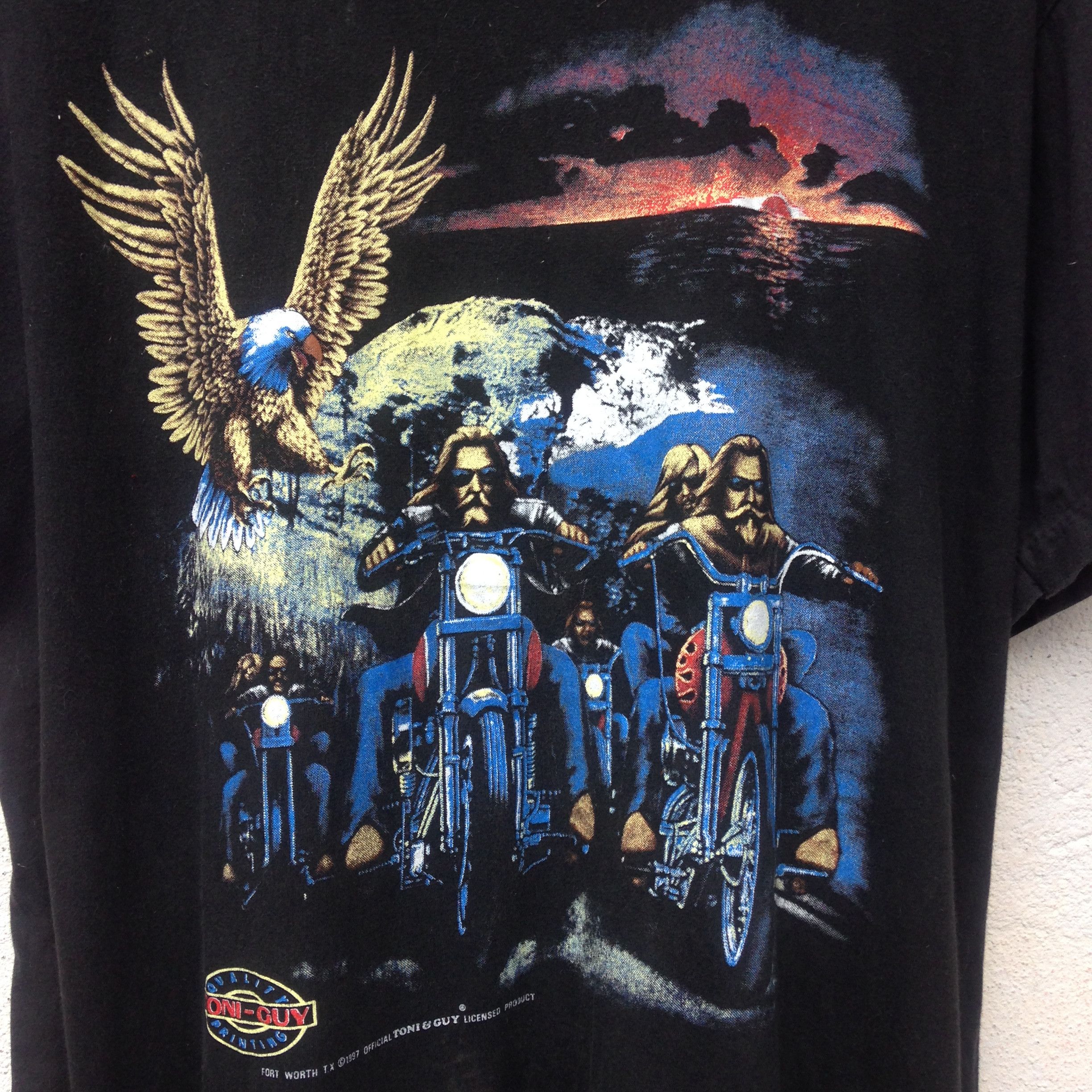 Band Tees × Rap Tees × Vintage Single Stitches Bikers Printed Tee Size US L / EU 52-54 / 3 - 2 Thumbnail