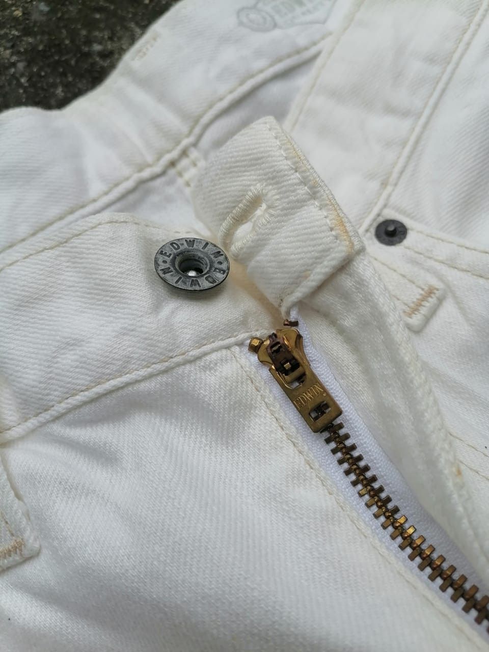 Edwin × Japanese Brand Edwin E544 - 2312 White Pants Size US 33 - 3 Thumbnail