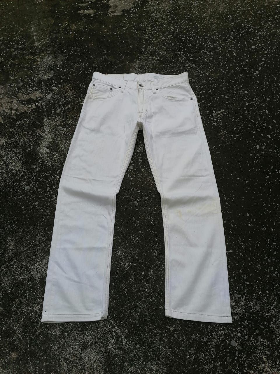 Edwin × Japanese Brand Edwin E544 - 2312 White Pants Size US 33 - 1 Thumbnail