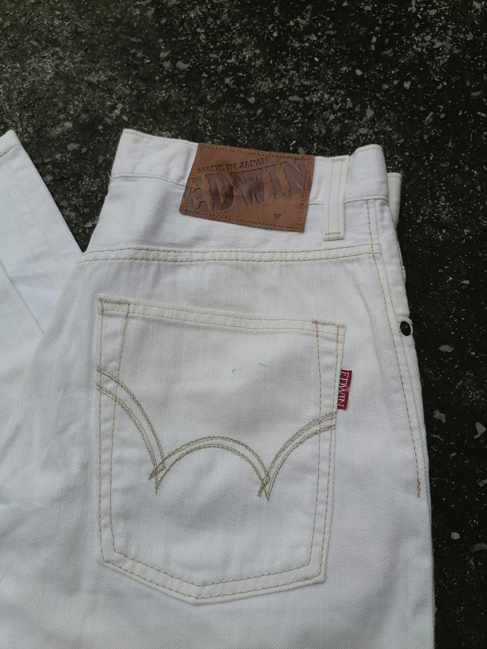 Edwin × Japanese Brand Edwin E544 - 2312 White Pants Size US 33 - 6 Thumbnail