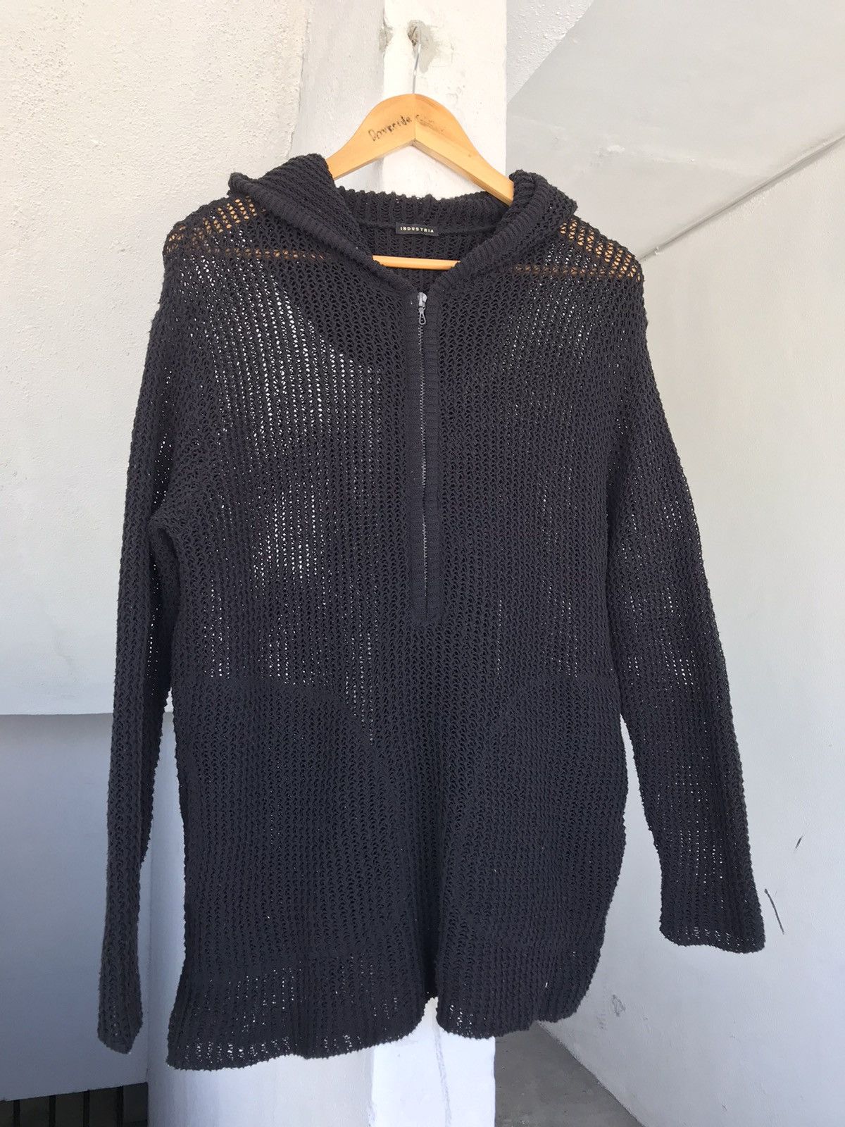 20471120 × Beauty Beast × If Six Was Nine Industria Paolo Bazzini Cable Knit Sweater Size US L / EU 52-54 / 3 - 3 Thumbnail