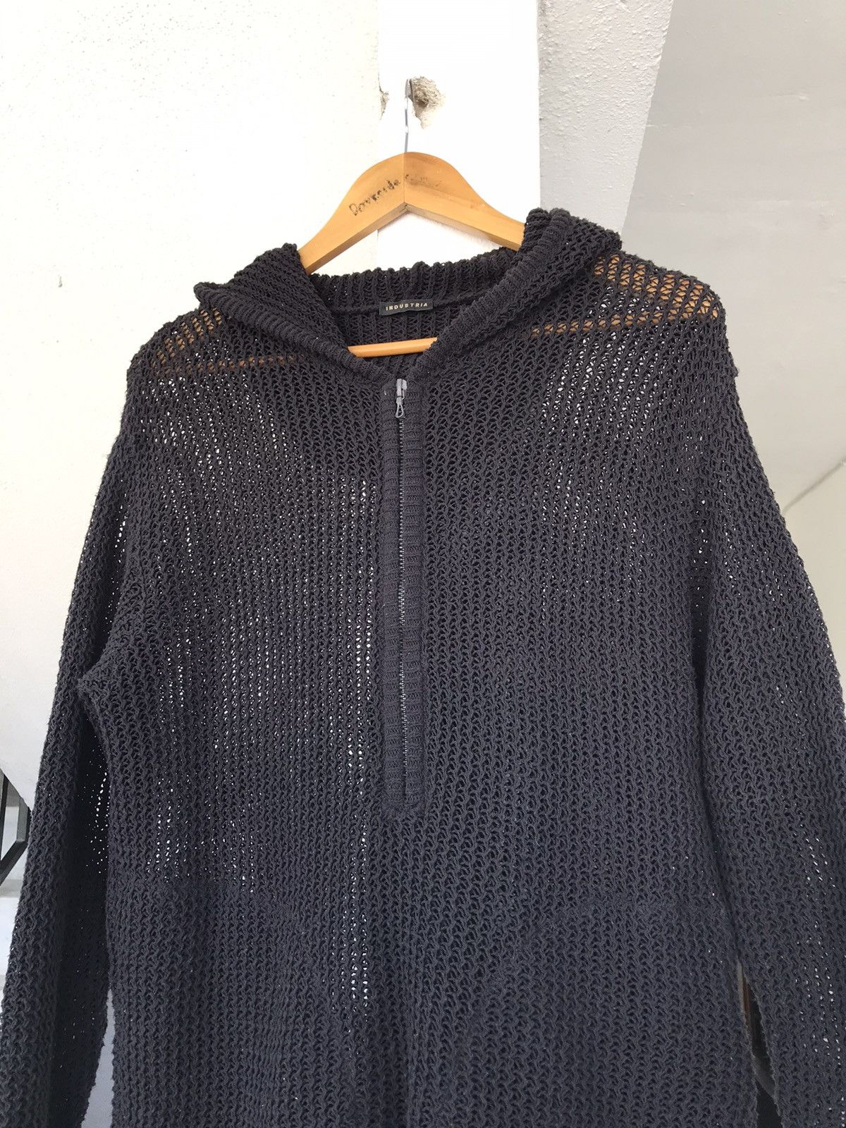 20471120 × Beauty Beast × If Six Was Nine Industria Paolo Bazzini Cable Knit Sweater Size US L / EU 52-54 / 3 - 7 Thumbnail