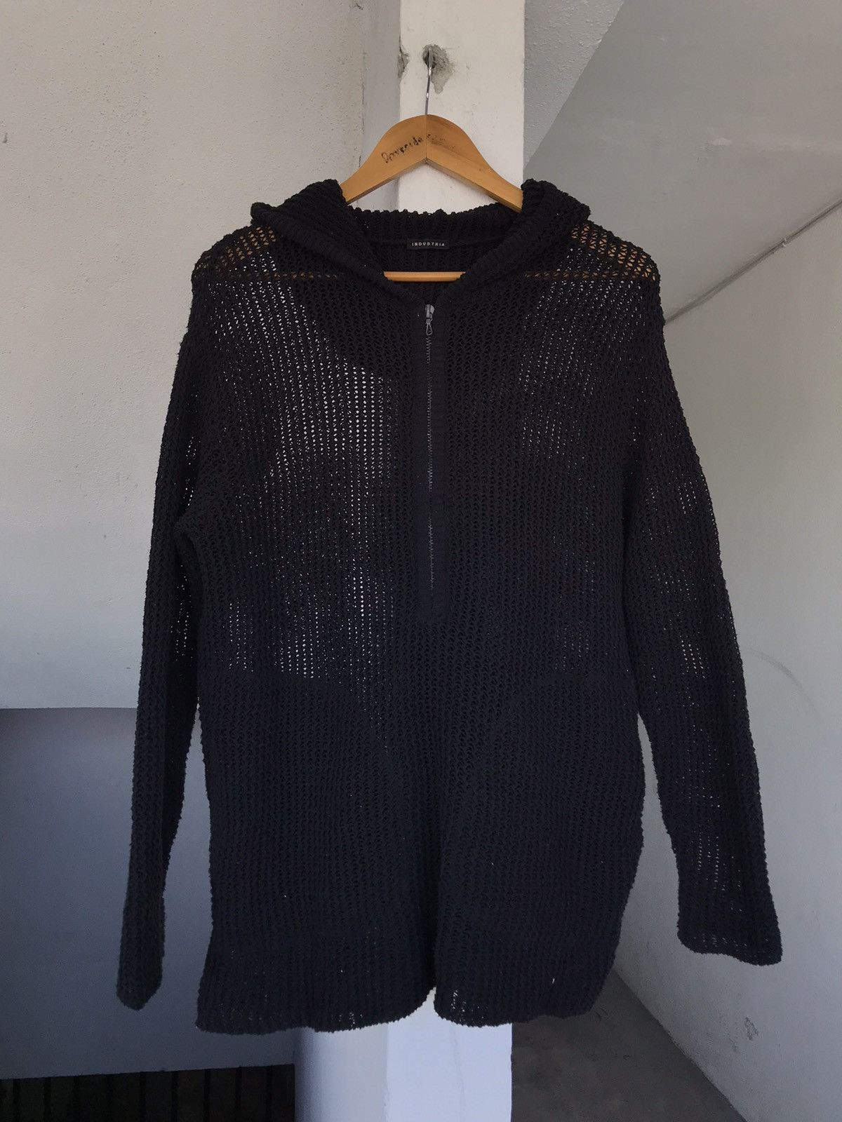 20471120 × Beauty Beast × If Six Was Nine Industria Paolo Bazzini Cable Knit Sweater Size US L / EU 52-54 / 3 - 6 Thumbnail