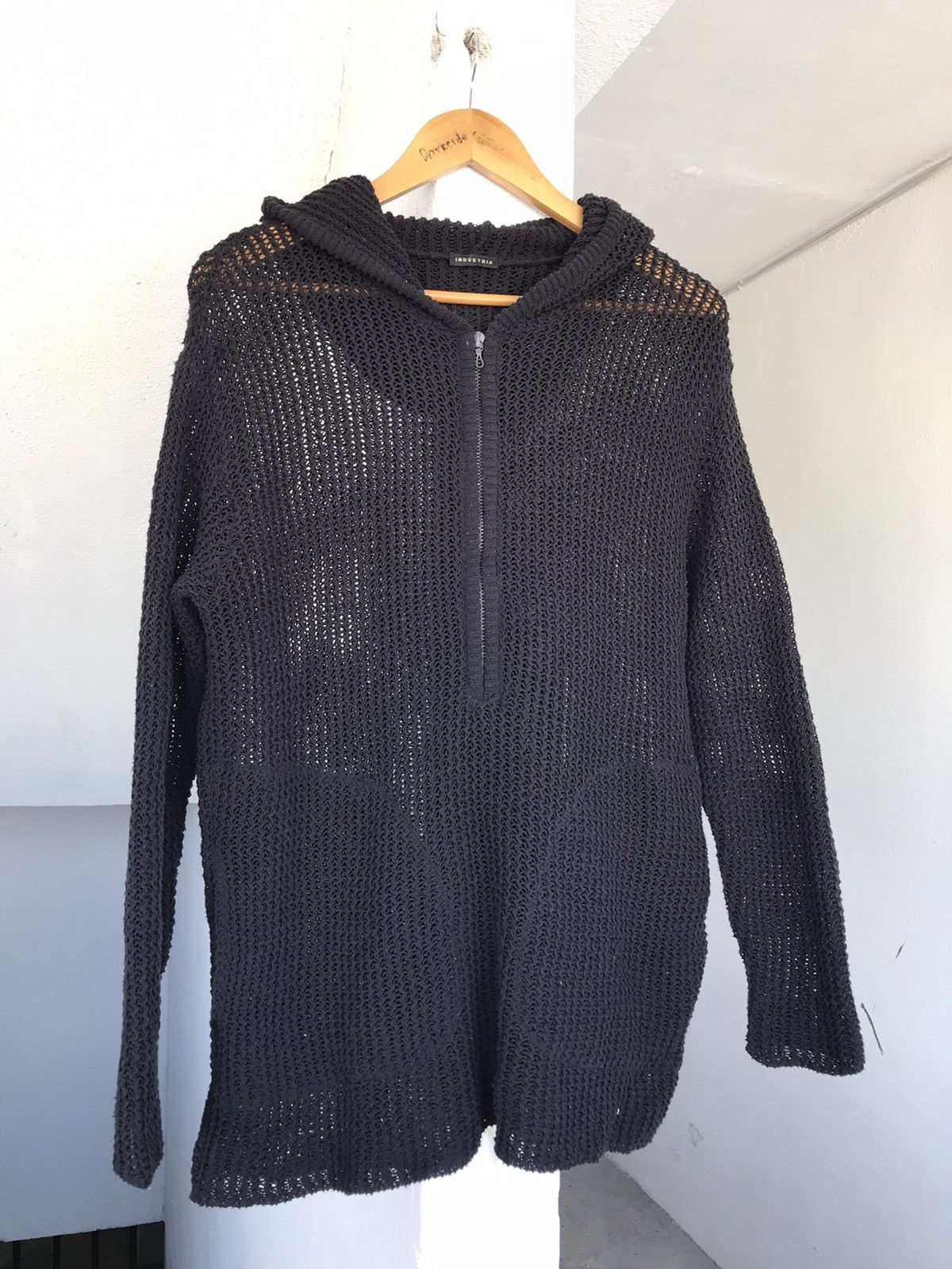 20471120 × Beauty Beast × If Six Was Nine Industria Paolo Bazzini Cable Knit Sweater Size US L / EU 52-54 / 3 - 2 Thumbnail