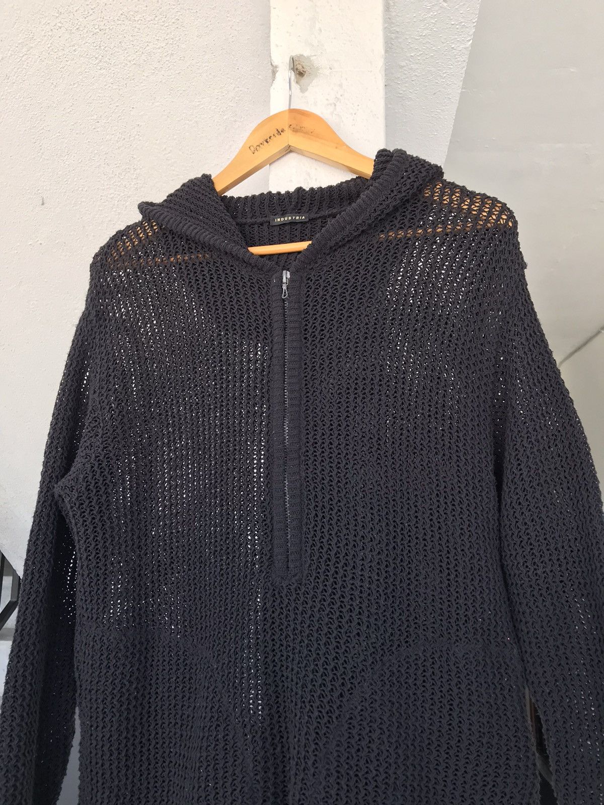 20471120 × Beauty Beast × If Six Was Nine Industria Paolo Bazzini Cable Knit Sweater Size US L / EU 52-54 / 3 - 8 Thumbnail