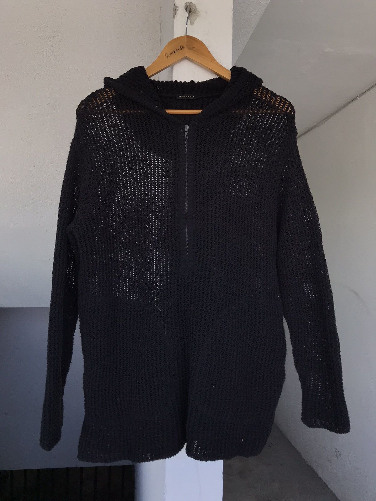 20471120 × Beauty Beast × If Six Was Nine Industria Paolo Bazzini Cable Knit Sweater Size US L / EU 52-54 / 3 - 1 Thumbnail