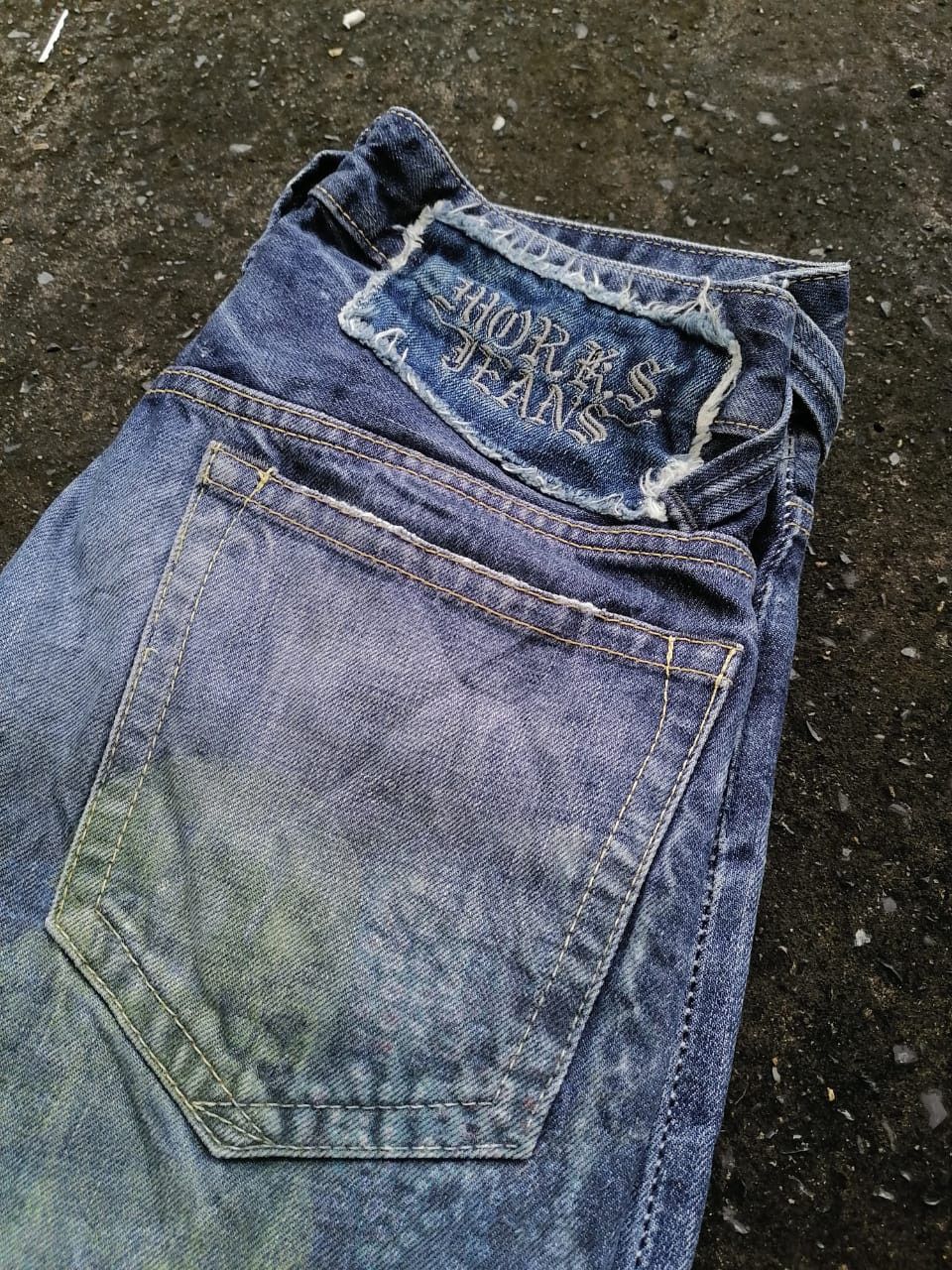 FranCisT MOR.K.S × Japanese Brand Francist Mor.K.S Made In Japan Distressed Denim Jeans Size US 30 / EU 46 - 6 Thumbnail