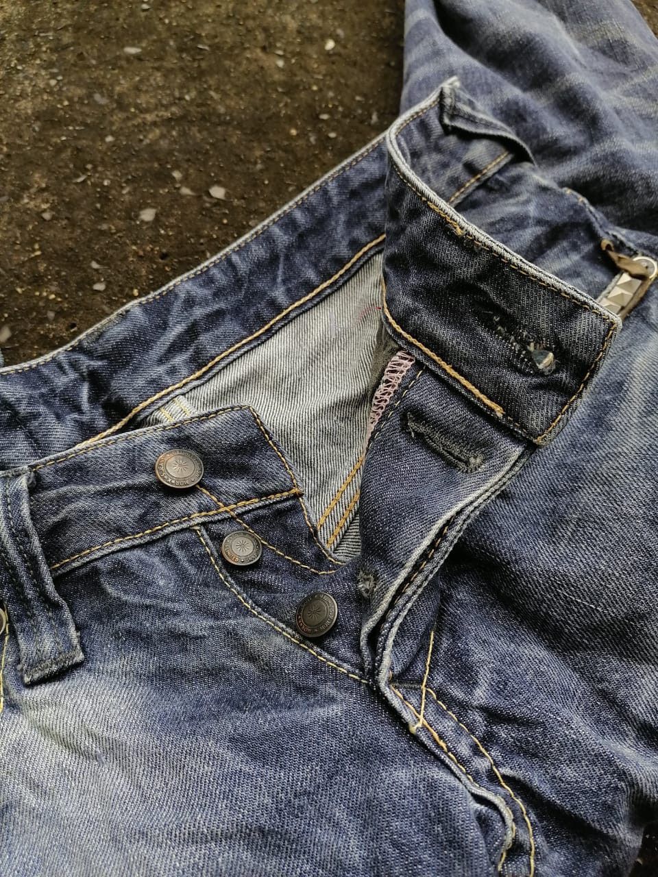 FranCisT MOR.K.S × Japanese Brand Francist Mor.K.S Made In Japan Distressed Denim Jeans Size US 30 / EU 46 - 4 Thumbnail