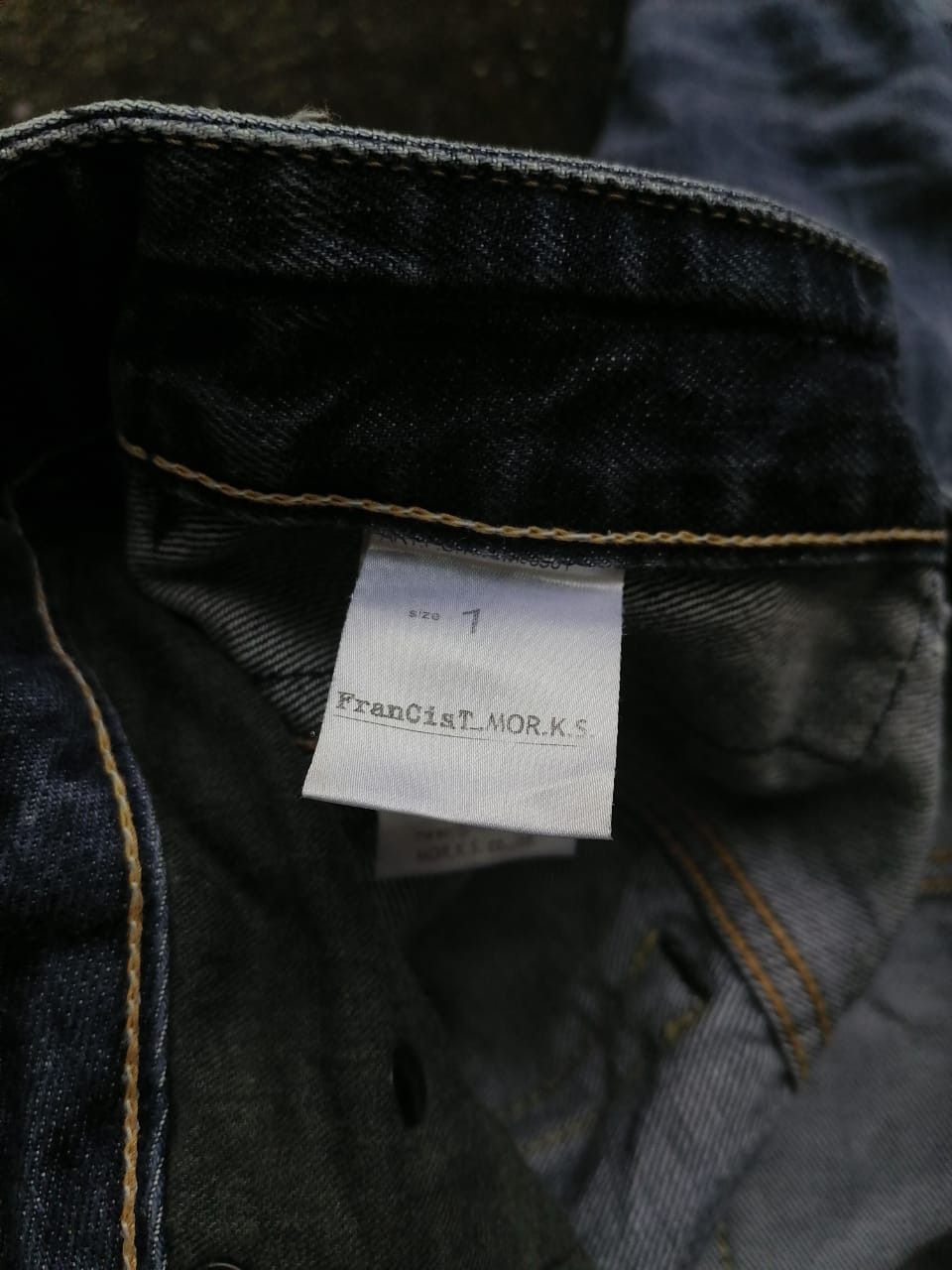 FranCisT MOR.K.S × Japanese Brand Francist Mor.K.S Made In Japan Distressed Denim Jeans Size US 30 / EU 46 - 2 Thumbnail